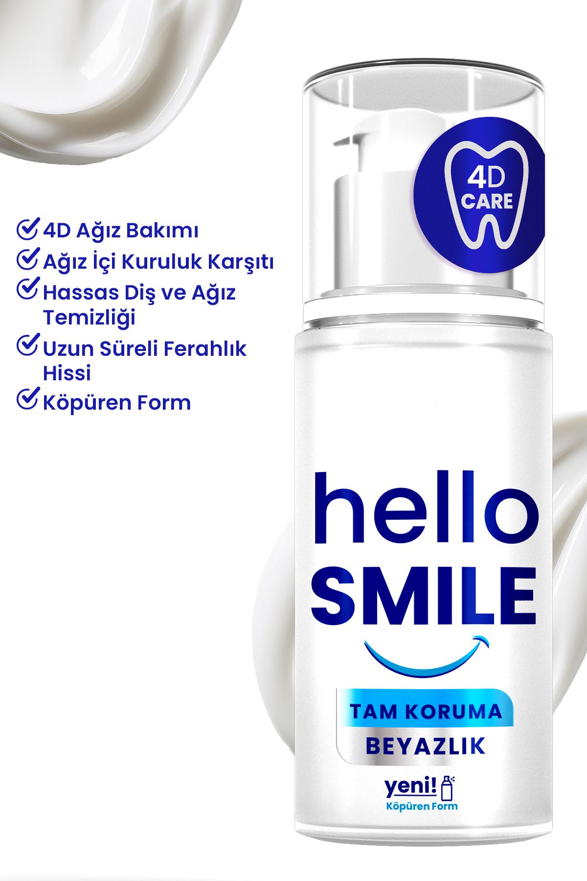 PROCSIN-Hello Smile Full Protection 4D Whitening Toothpaste 50 ml 3