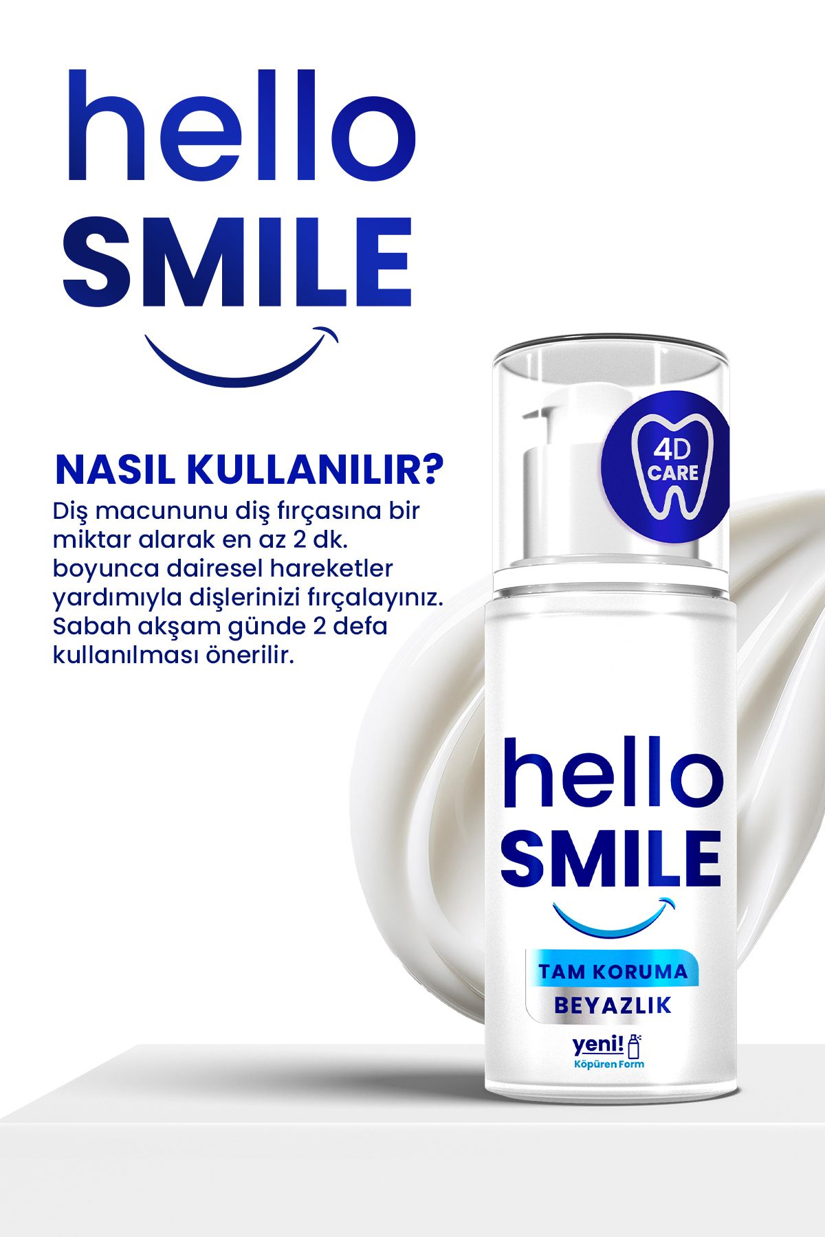 PROCSIN-Hello Smile Full Protection 4D Whitening Toothpaste 50 ml 5