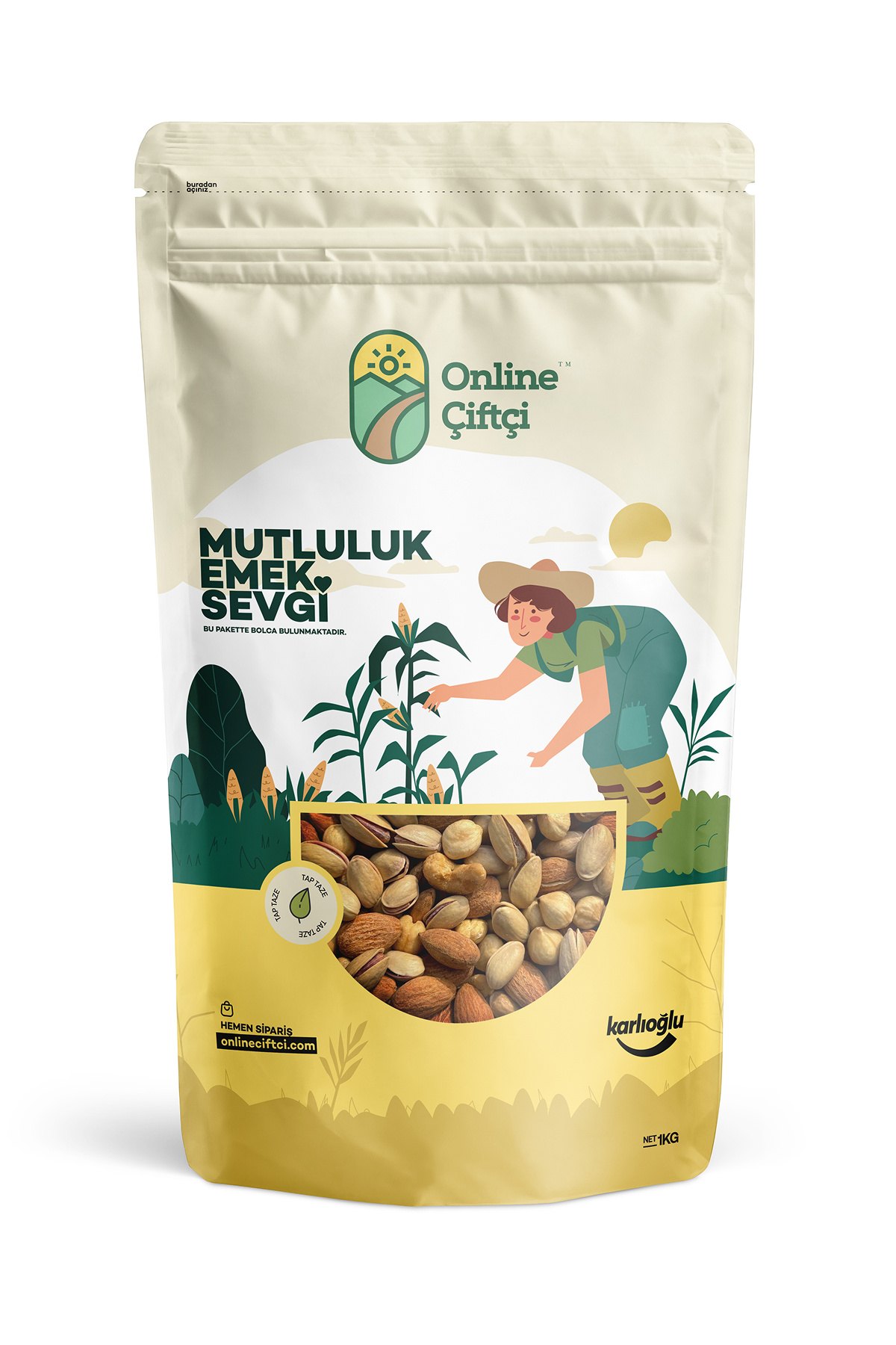 Karlıoğlu Lüks Karışık Kuruyemiş 1kg