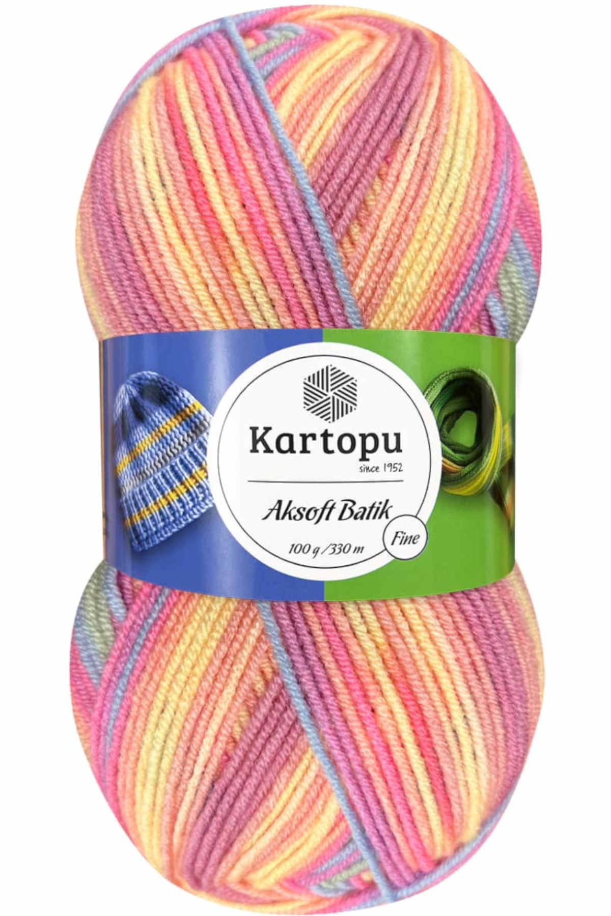 Kartopu Aksoft Batik Ebruli El Örgü İpi 59222 - Fiyatı, Yorumları