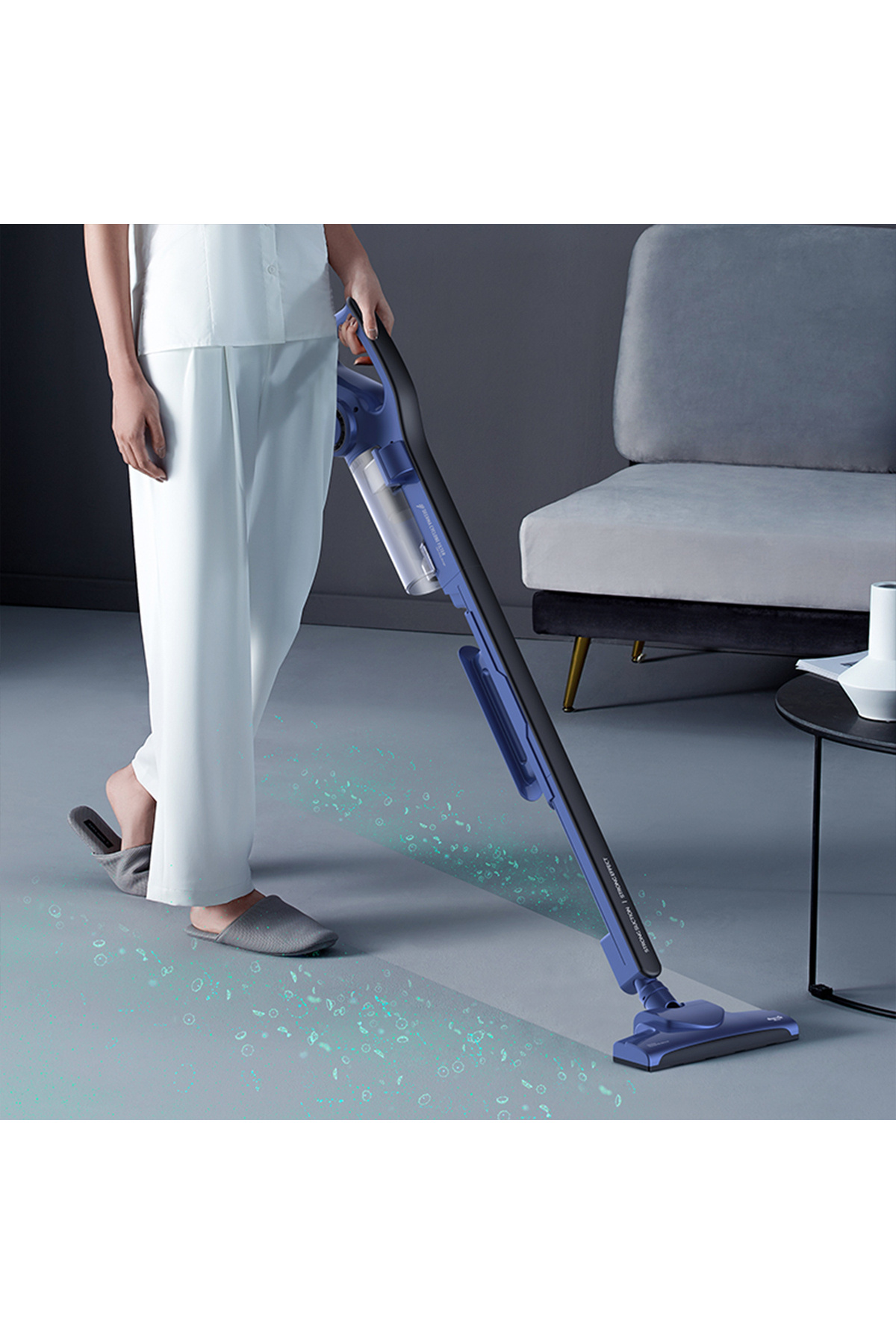 Deerma-DX810 Portable 2-In-1 Handheld Vacuum Cleaner With HEPA Filter 16000Pa Strong Suction Power 4