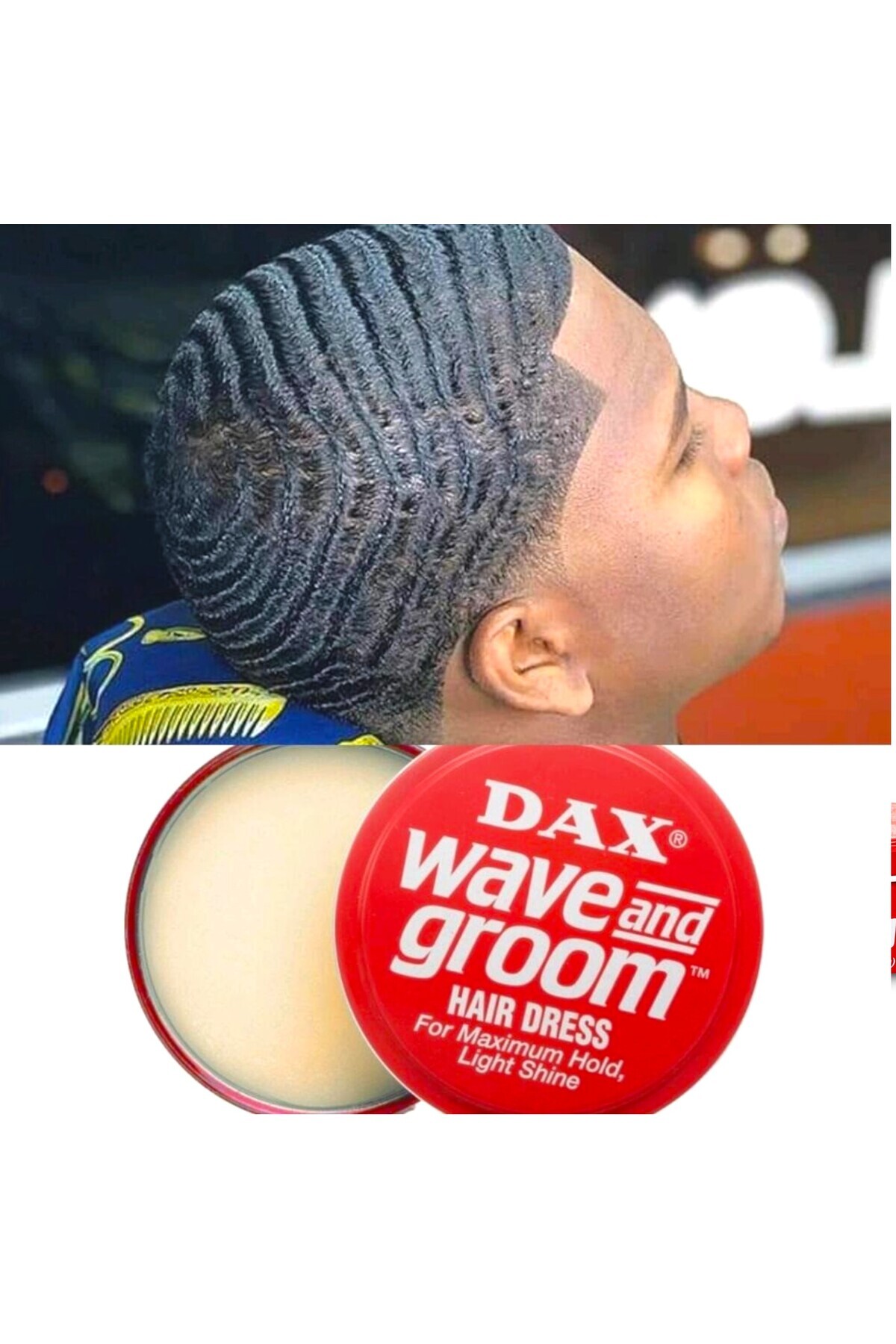Dax-Wave And Groom Hair Dress: Strong Hold, High Shine, Perfect For Waves & Slick Styles 4