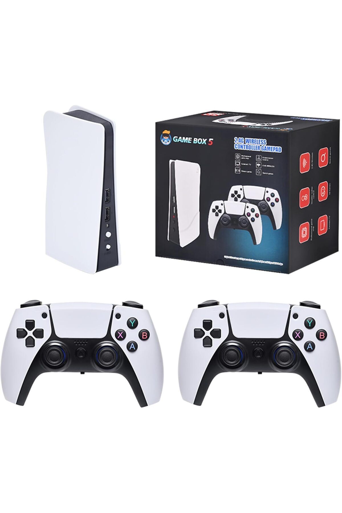 Generic-وحدة تحكم Game Box - محاكي مدمج مع أكثر من 30000 لعبة (PSP، PS1، NES، N64، Dreamcast)، ودعم HD 1