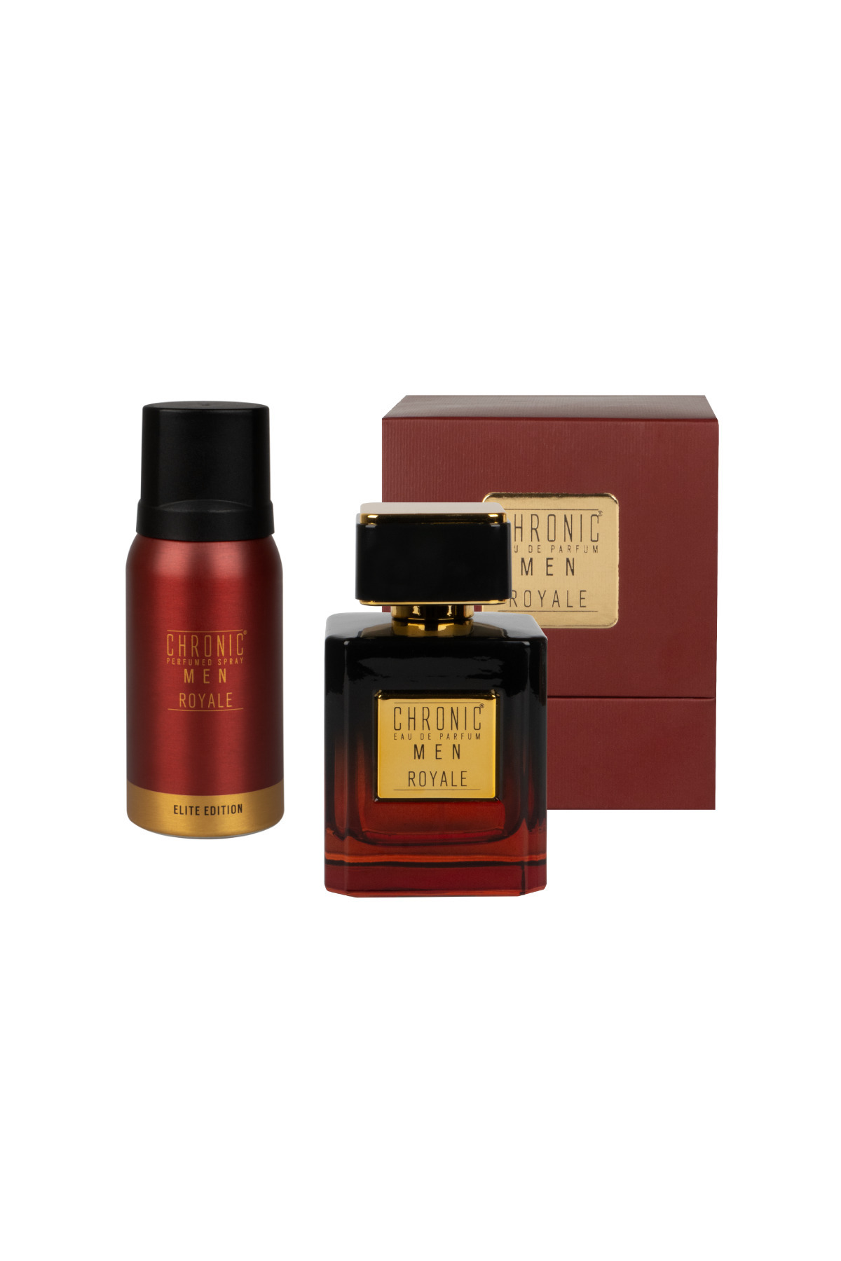 Chronic Men Erkek Parfüm & Deodorant KRT Set 100+150 ml - Royale — 521104055210-0115
