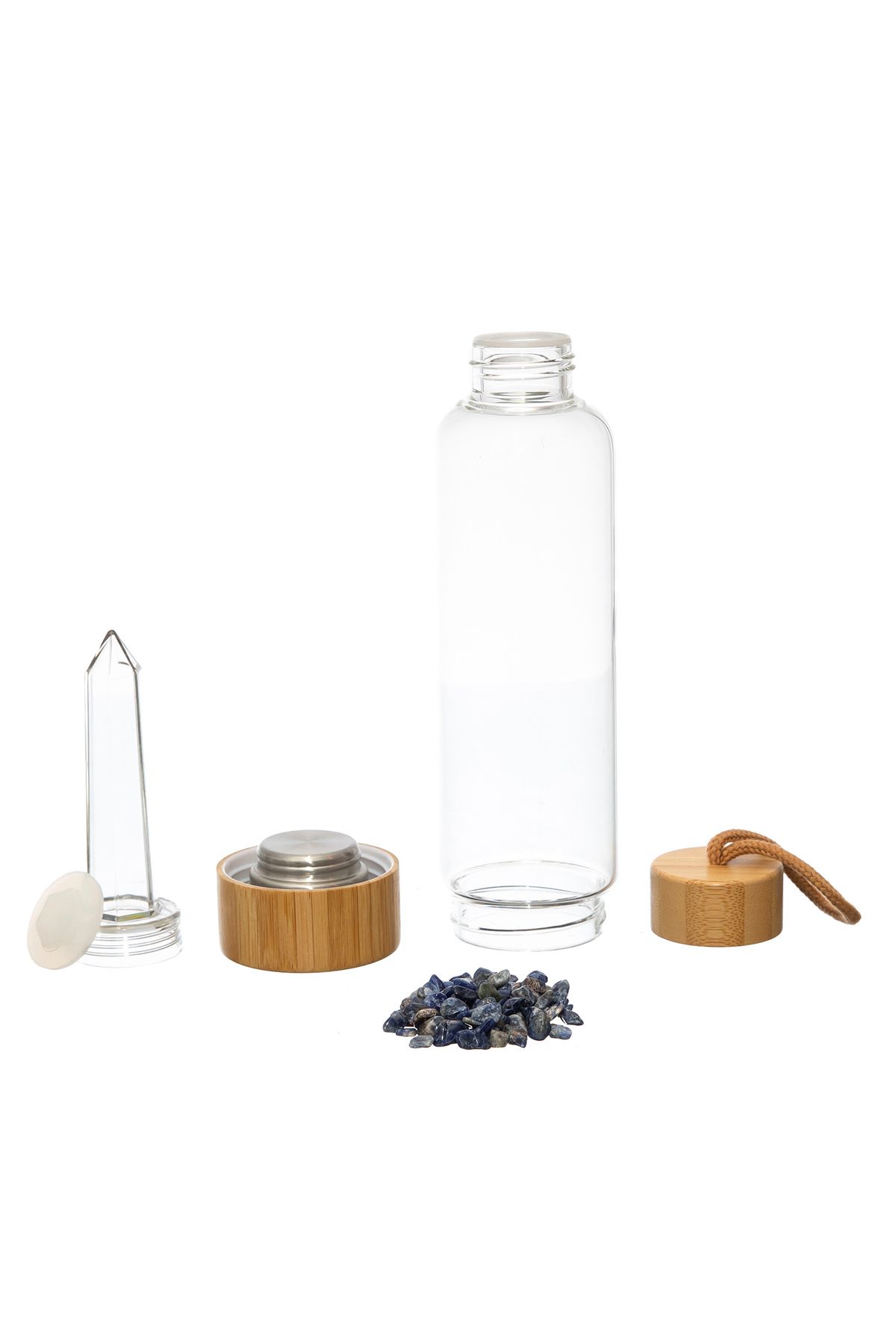 XTERRA-Natural Amethyst Crystal Bottle for Water Energization | 550 ml 3