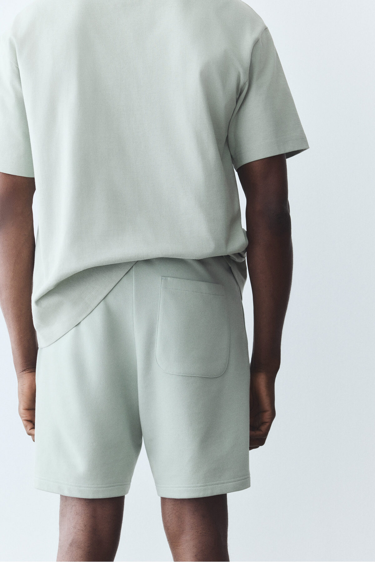 H&M  Regular Fit Sweatshirt Şort - Görsel 5