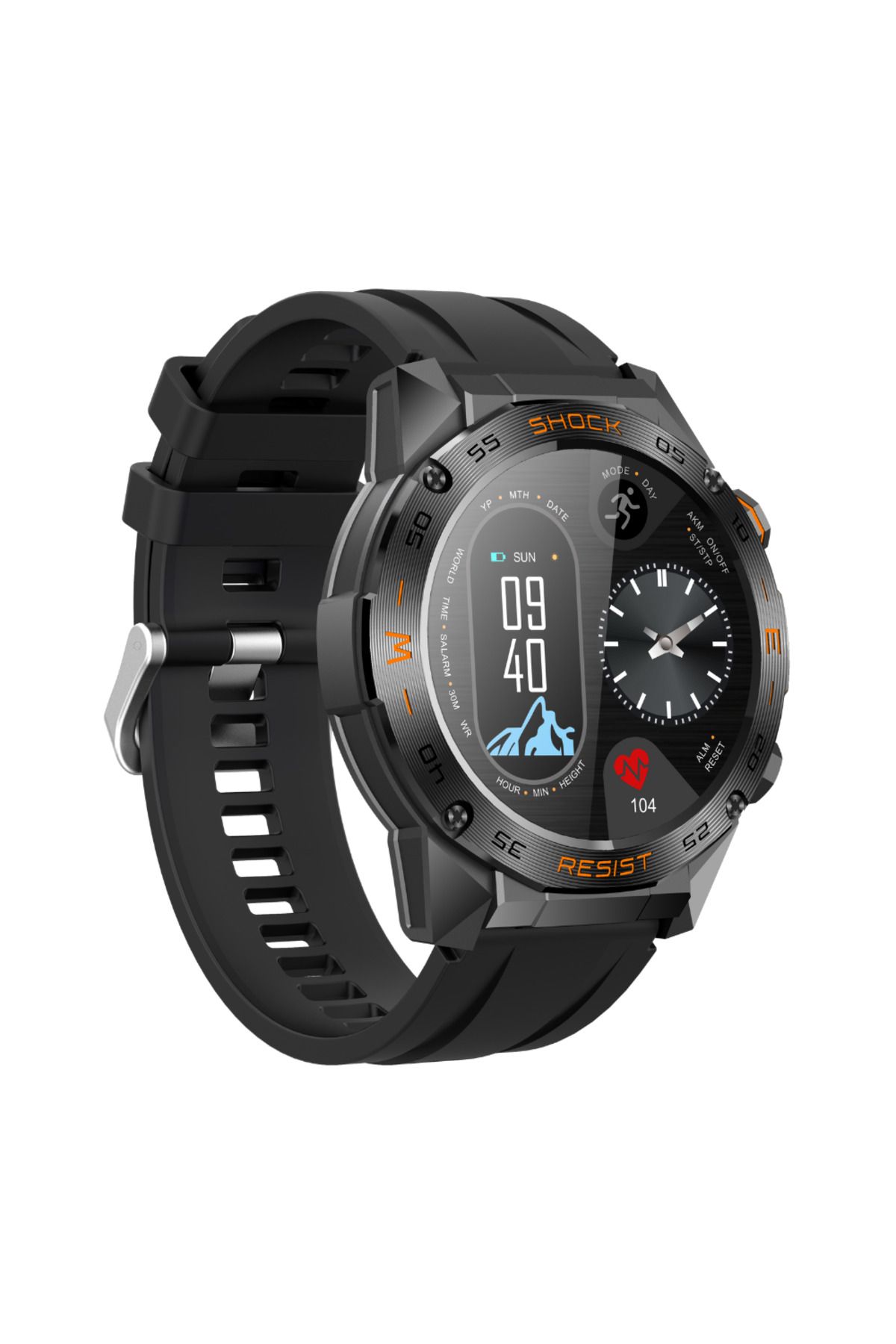 OEM-TWINKLER® TKY-FT06 Men's Smartwatch with Health Monitoring and Bluetooth 5.2 5
