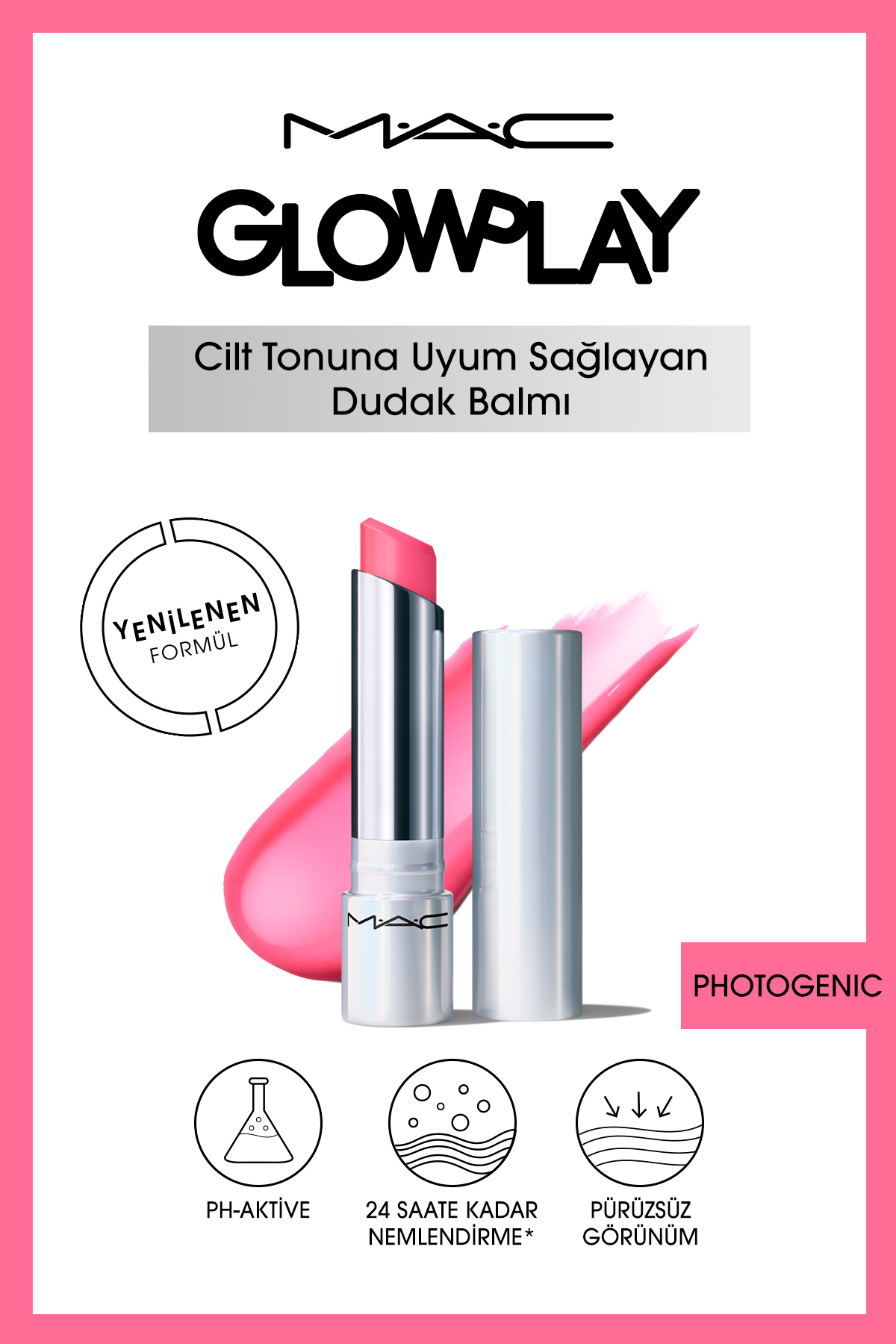 Mac Glow Play Moisturizing Lip Balm - Photogenic- Trendyol