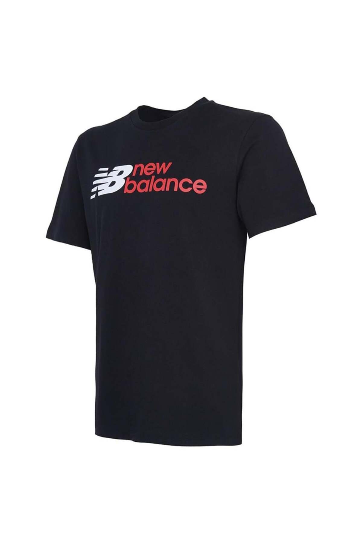 تی شرت مردانه طرح NM کد MNT1354-BK نیو بالانس تی شرت ورزشی New Balance