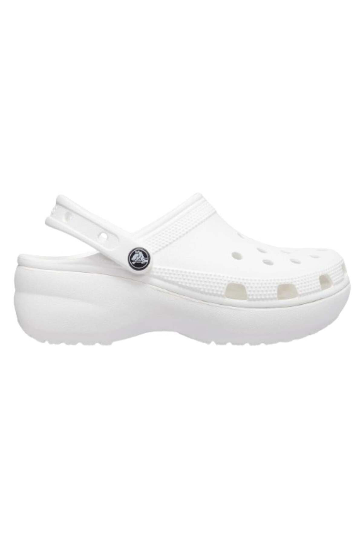 Crocs Klasyczne klapki damskie na platformie Clog W 206750-100