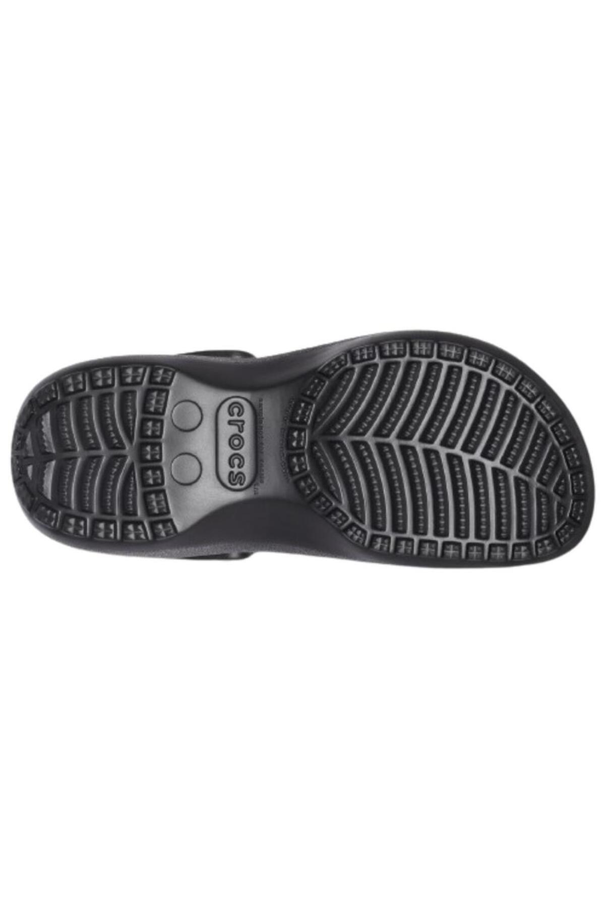 Crocs-Classic Platform Clog W 206750-001 Sandale și șlapi negri pentru femei 4