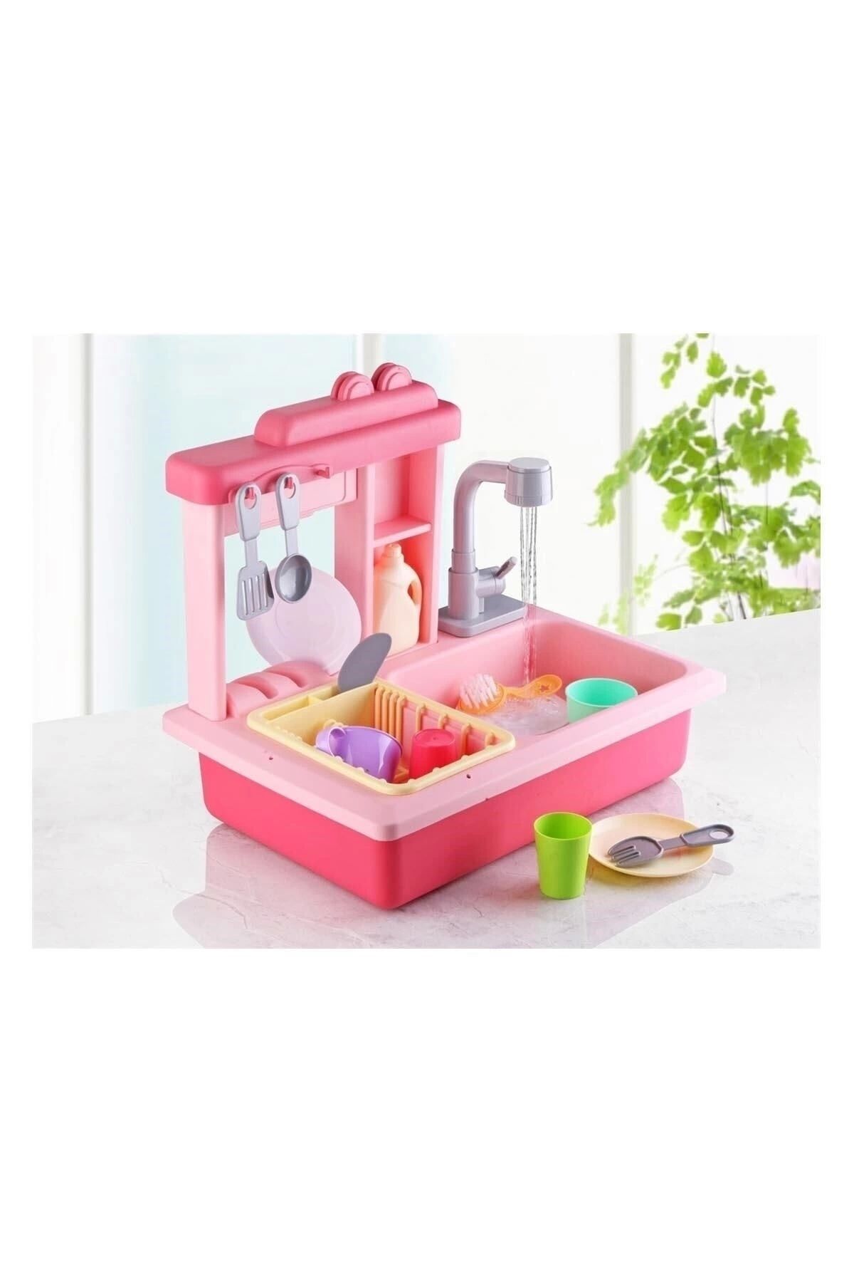 lets be child-Fuchsia Interactive Sink Set 6