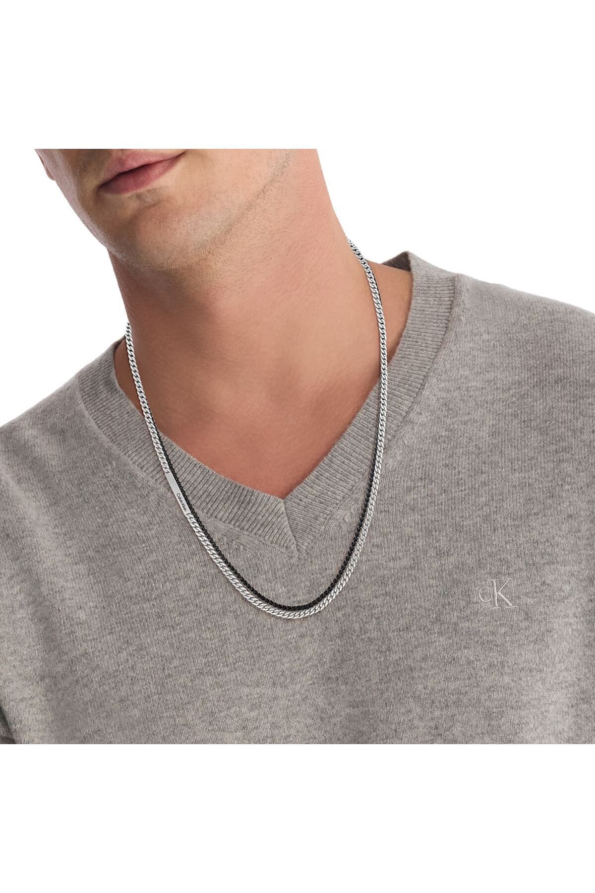 Calvin Klein-CKJ 35000565   قلادة رجالية 3