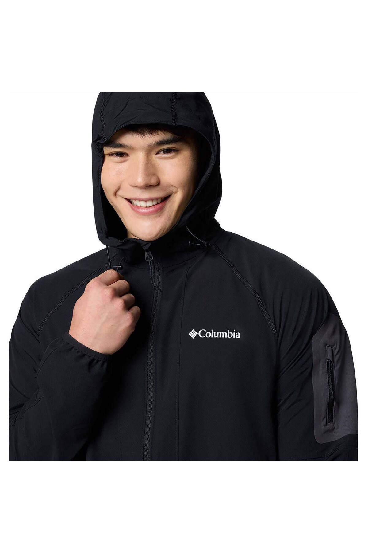 Columbia-Tall Heights II Hooded Erkek Softshell 4
