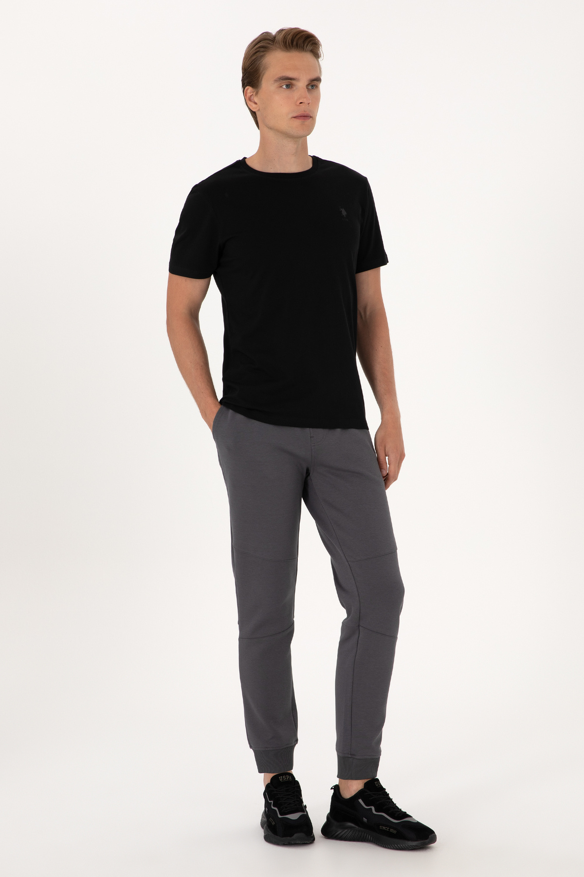 شلوار ورزشی مردانه آنتراسیت یو اس پولو کد :(50293450-VR006) U.S. Polo Assn.