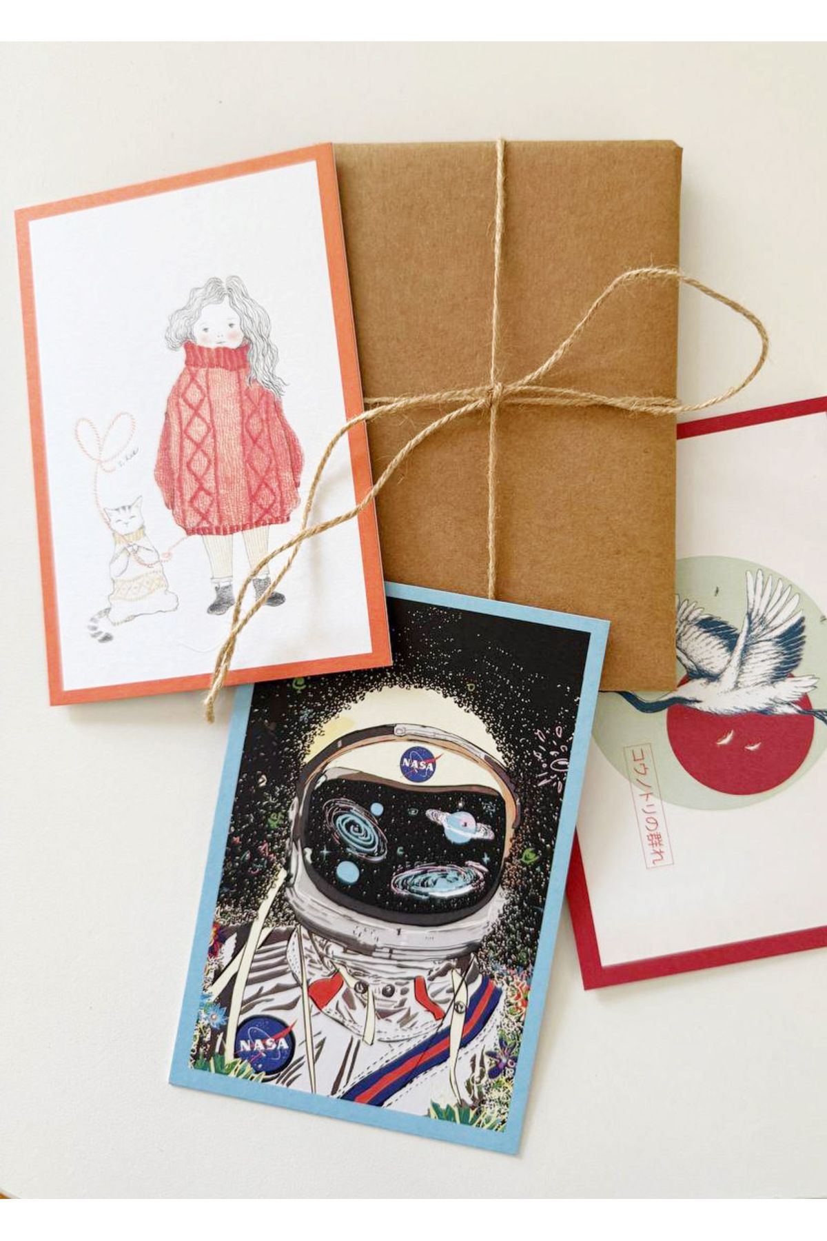 Hi Kami-We Are Not Destroyed for the First Time, We Start from Scratch – Motivational Themed Gift Note Card & Postcard |   10X15Cm 5