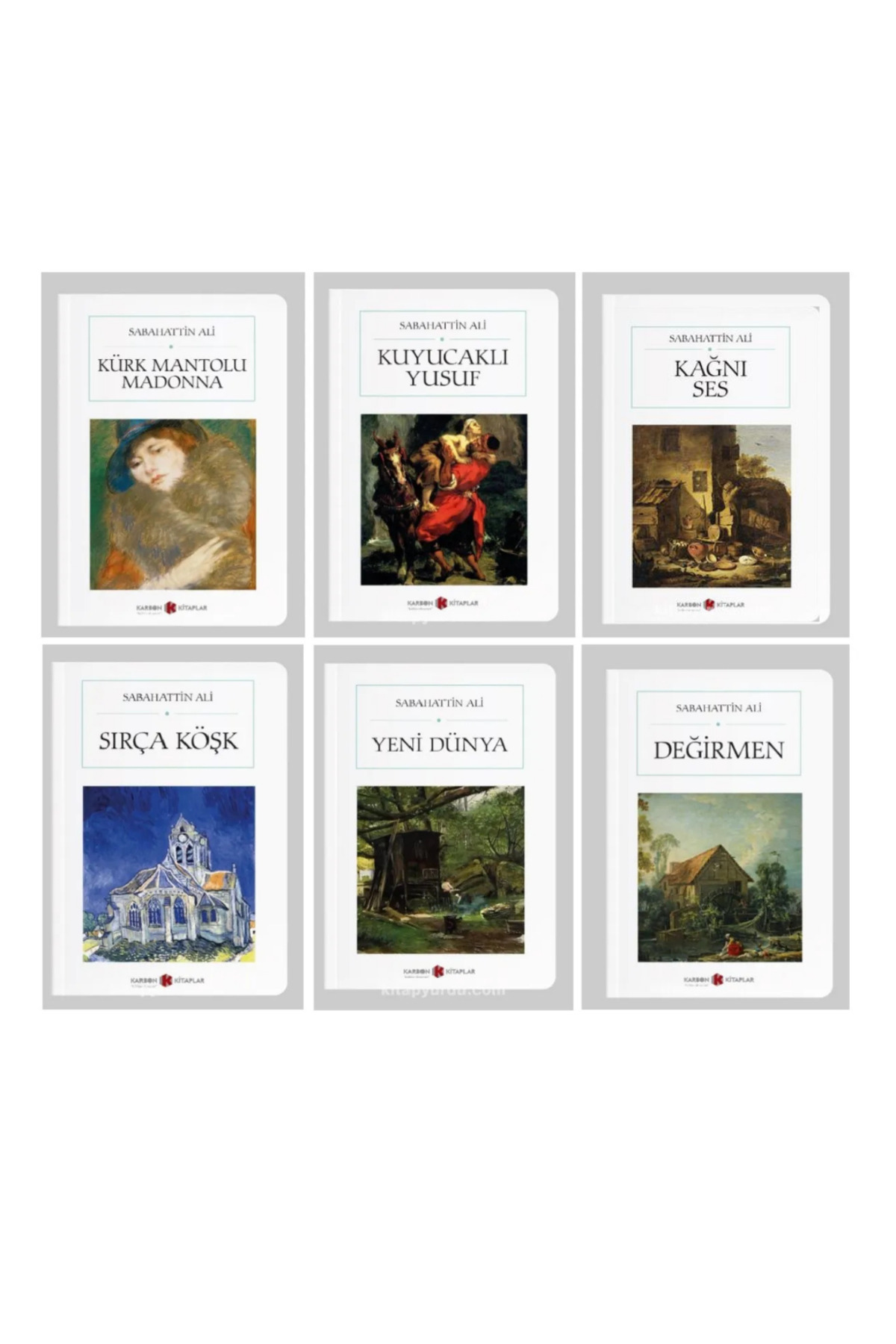 Karbon Kitaplar Sabahattin Ali 6 Kitap Set CEP BOY TAM METİN