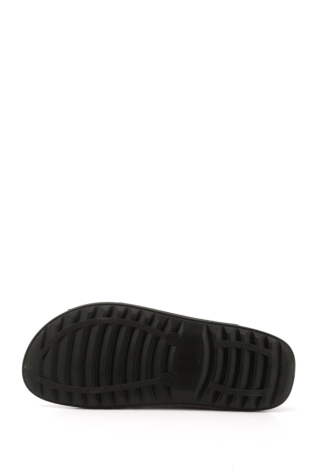 GÖNDERİ(R)-BROWN Cross-Strapped Men's Slippers 34063 5