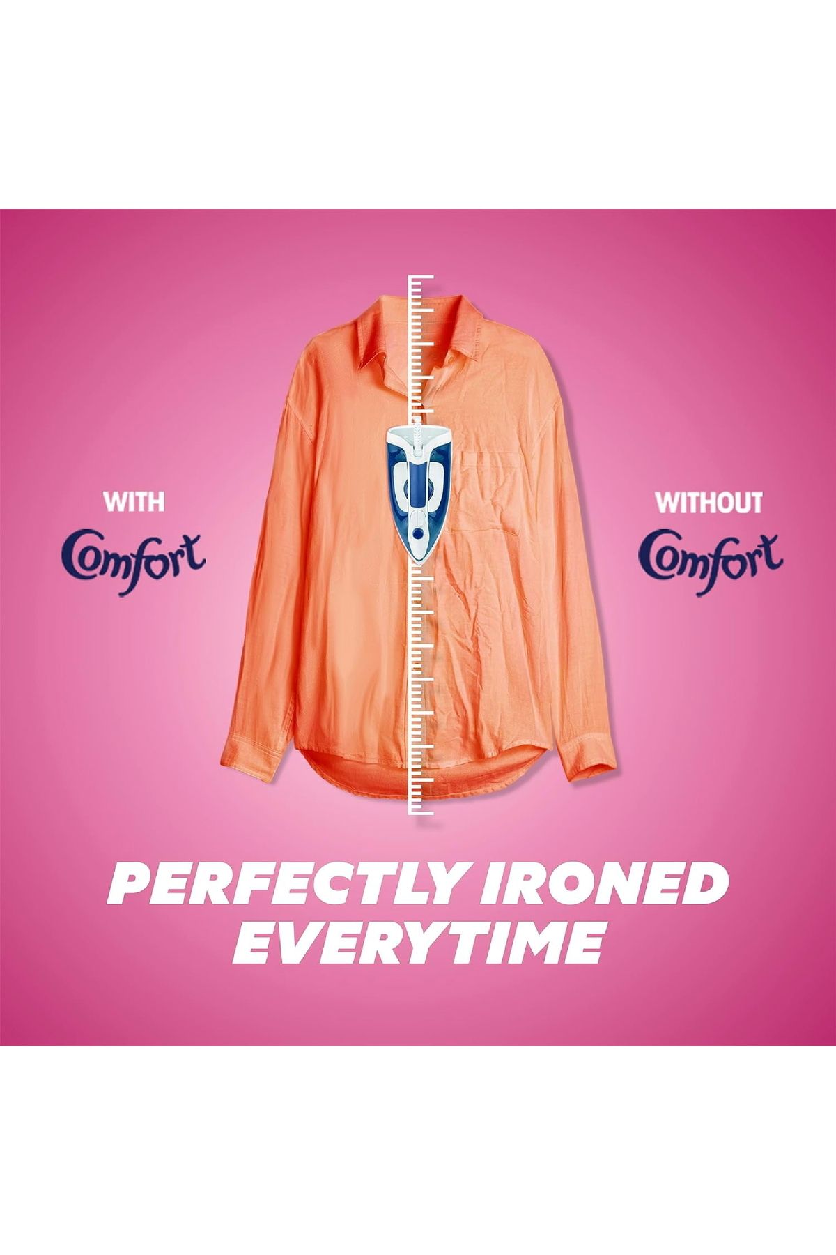 Comfort-Fabric Softener Flora Soft 1 Litre Ultra-soft Clothes With Long-lasting Fresh Spring Fragrance 3