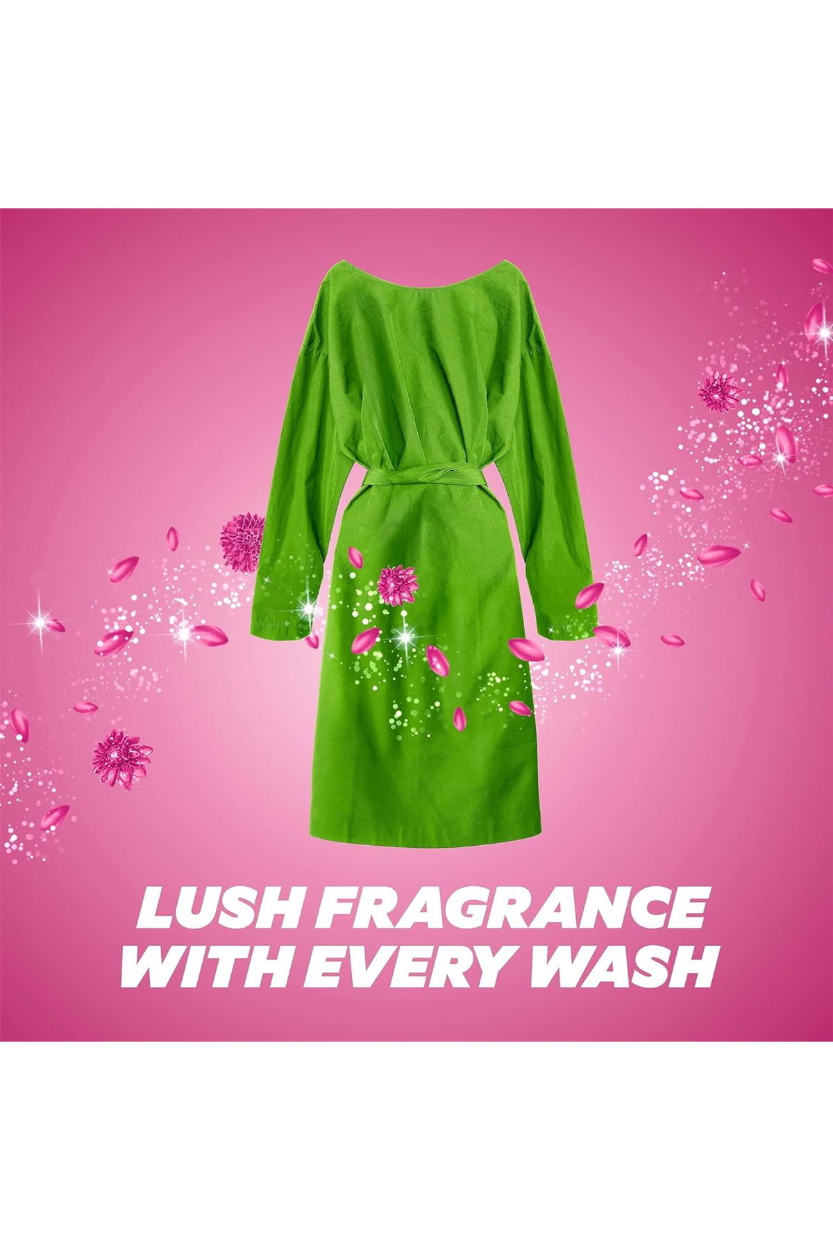 Comfort-Fabric Softener Flora Soft 1 Litre Ultra-soft Clothes With Long-lasting Fresh Spring Fragrance 4