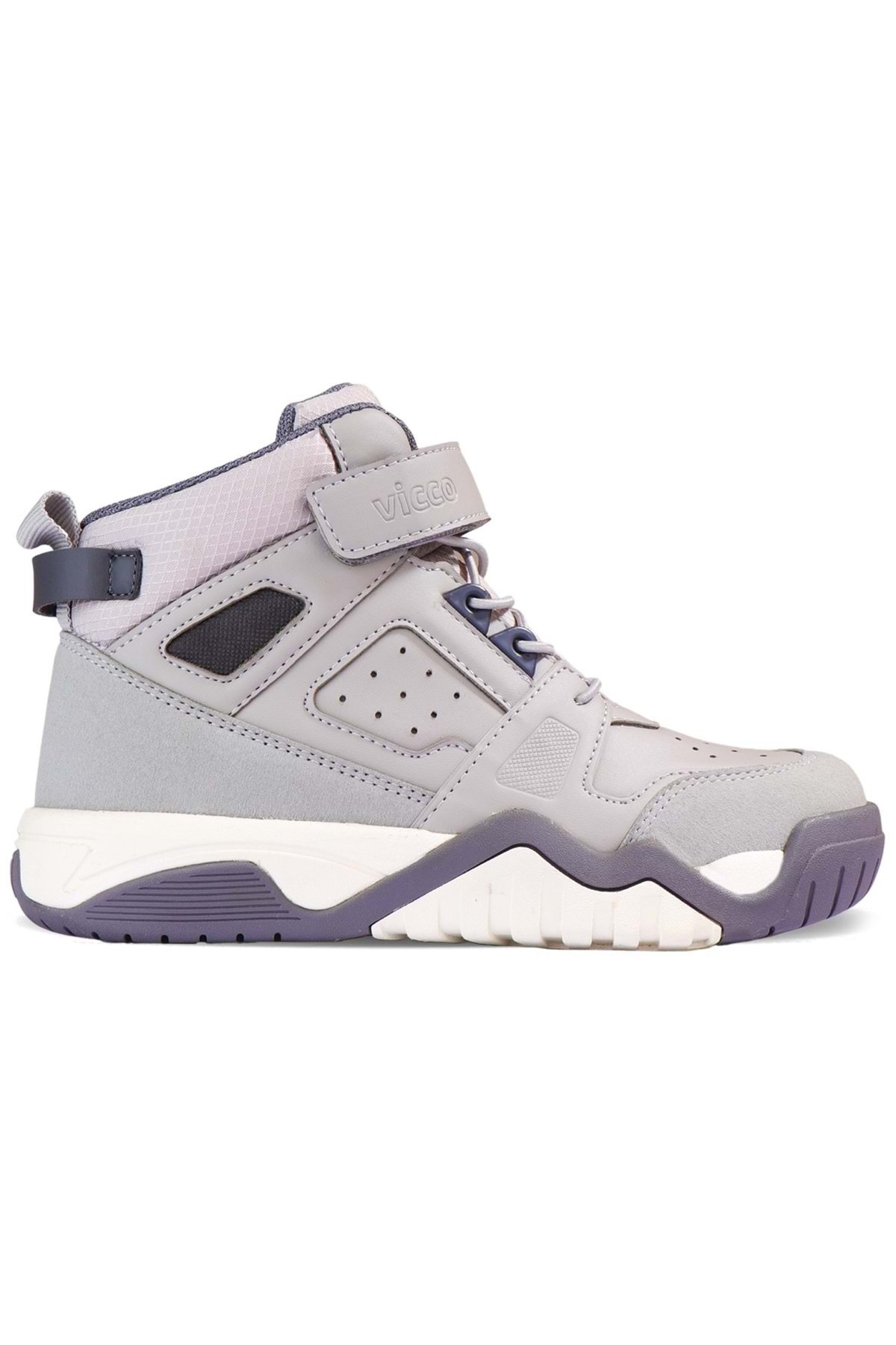 Vicco-Mars Grey Boy's Phylon Boots 3