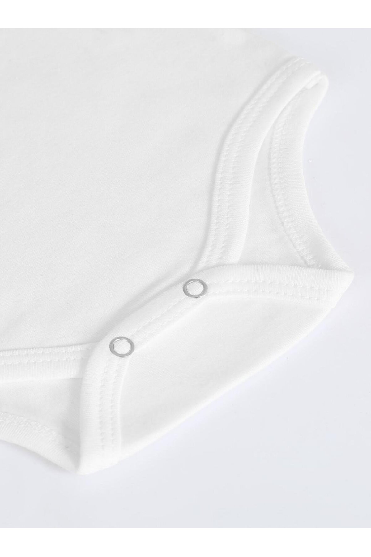 vitmo 5'li Bebek Askılı Çıtçıtlı Body %100 Pamuk fotoğrafı 3 (önizleme)