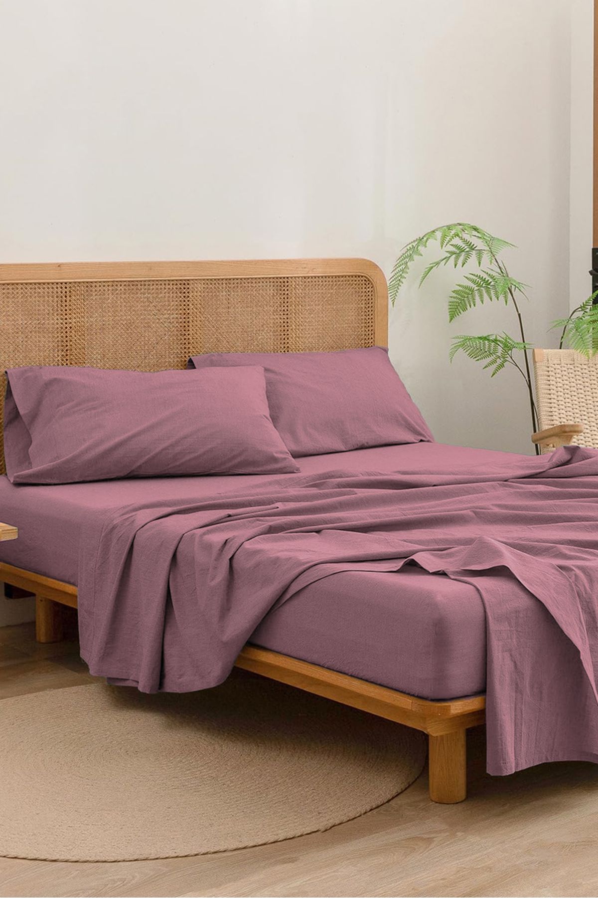 Erko Dört Mevsim-100% Cotton Combed Elastic Sheet Single Double All Sizes 4