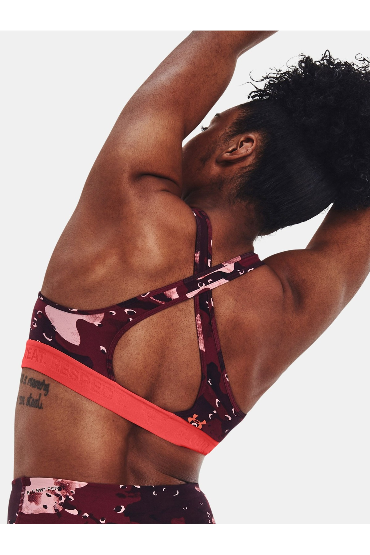 Under Armour Kadın Project Rock Printed Spor Sütyeni görsel 2