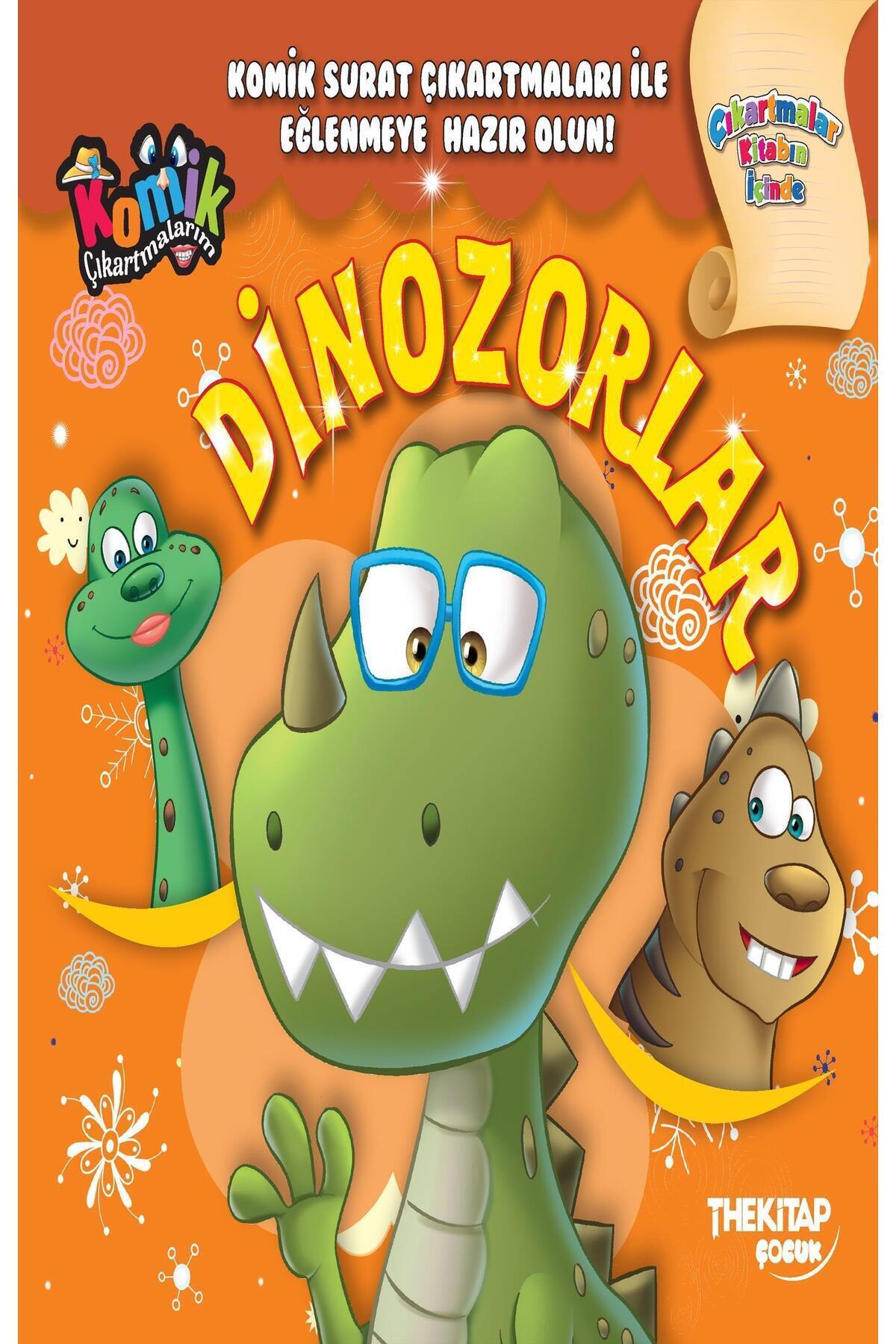 Komik Çıkartmalarım Dinozorlar