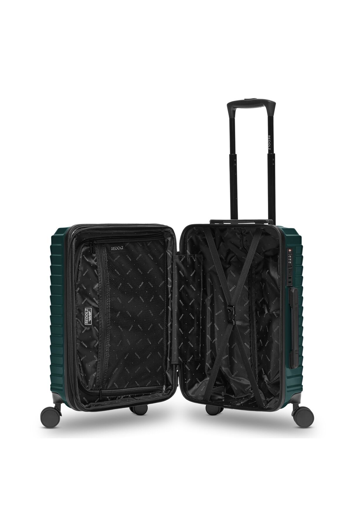 REDOLZ-Essentials 18 4 wheels Cabin trolley 55 cm with expansion pleat 5