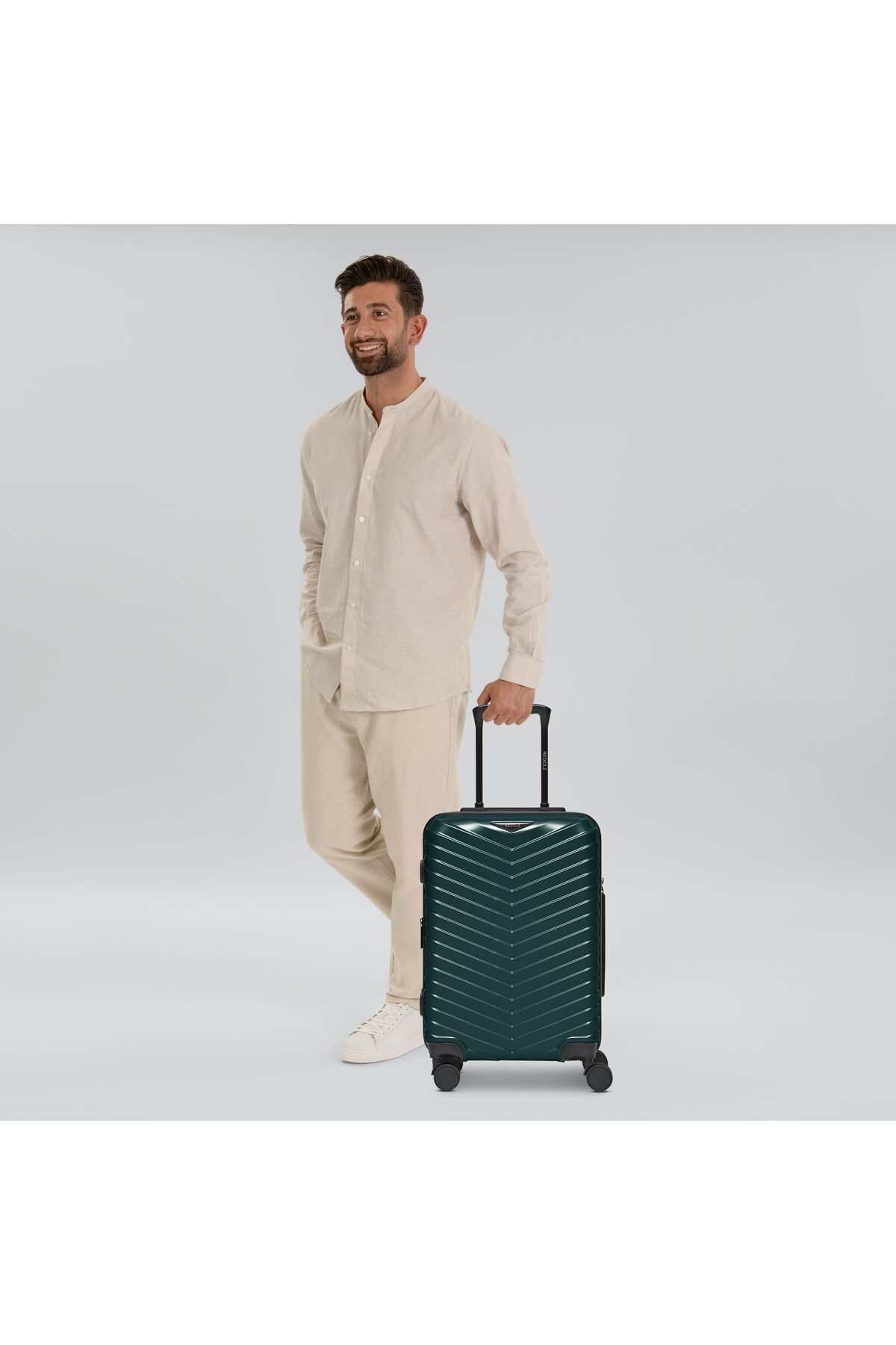REDOLZ-Essentials 18 4 wheels Cabin trolley 55 cm with expansion pleat 7