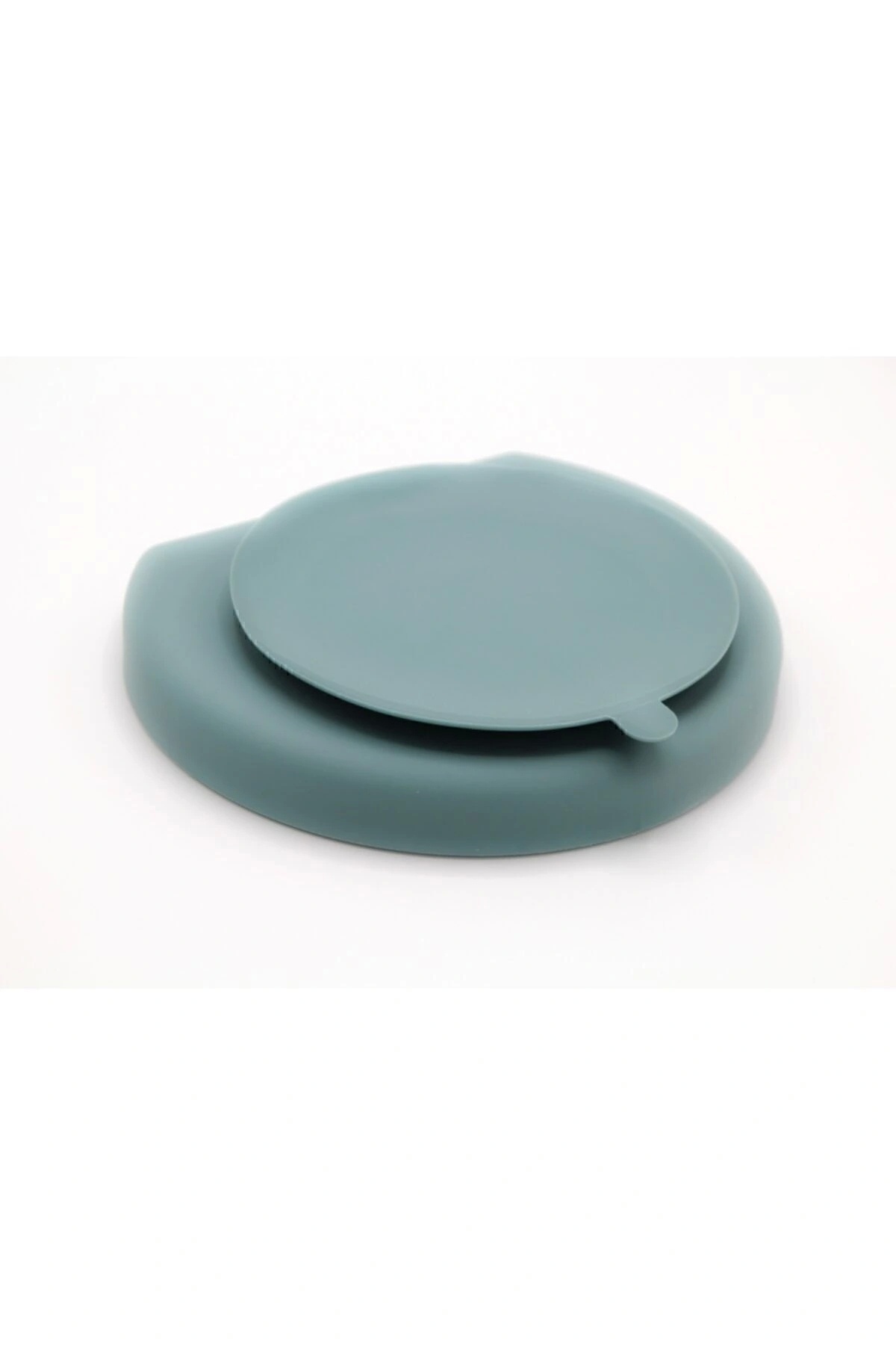 Babyjem Vakum Tabanlı Silikon Tabak Yeşil - Bpa Free fotoğrafı 5 (önizleme)