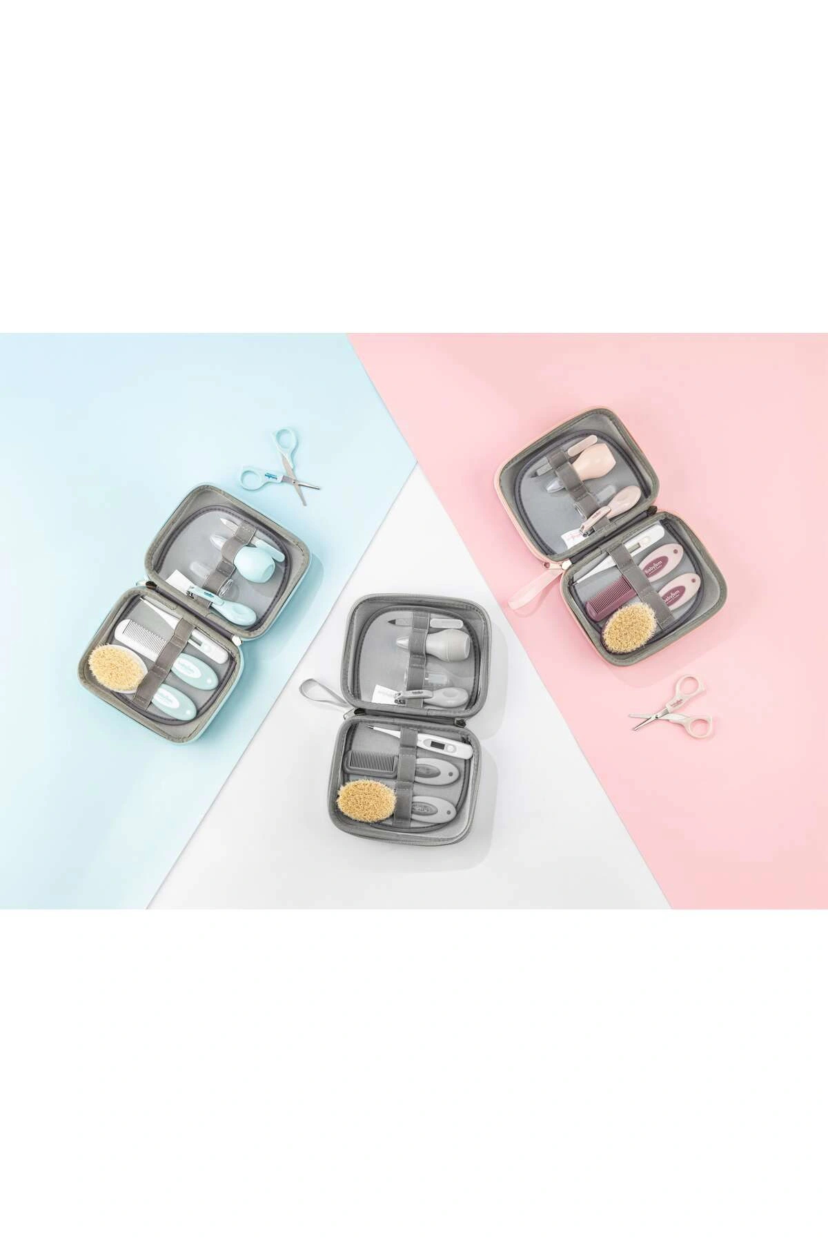 Babyjem 363 Mavi Bebek Bakım Seti 9 Parça fotoğrafı 6 (önizleme)