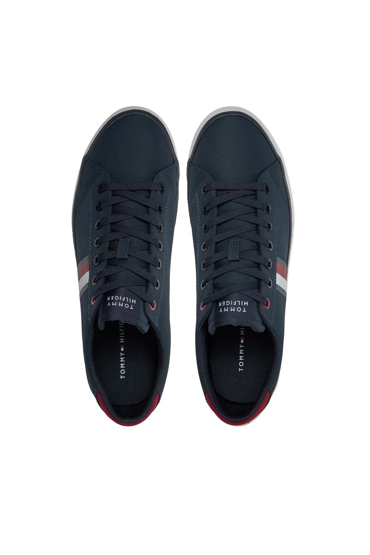 Tommy Hilfiger-TH HI VULC LOW STRIPES MESH 2