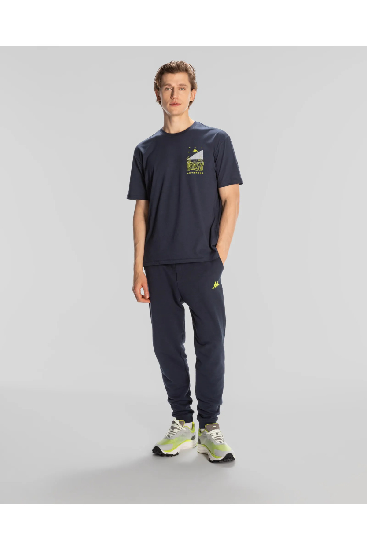 Kappa-Authentic spacetime men's t-shirt 4