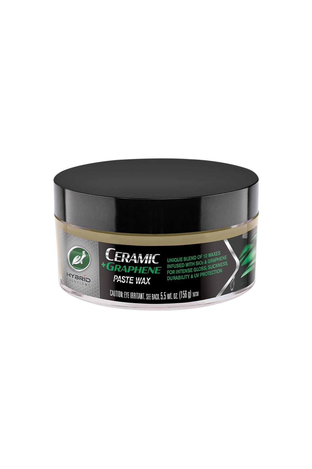 Turtle Wax-Hybrid Solutions Ceramic Graphene Paste Wax 156gm With Foam Applicator & Microfiber Towel 2