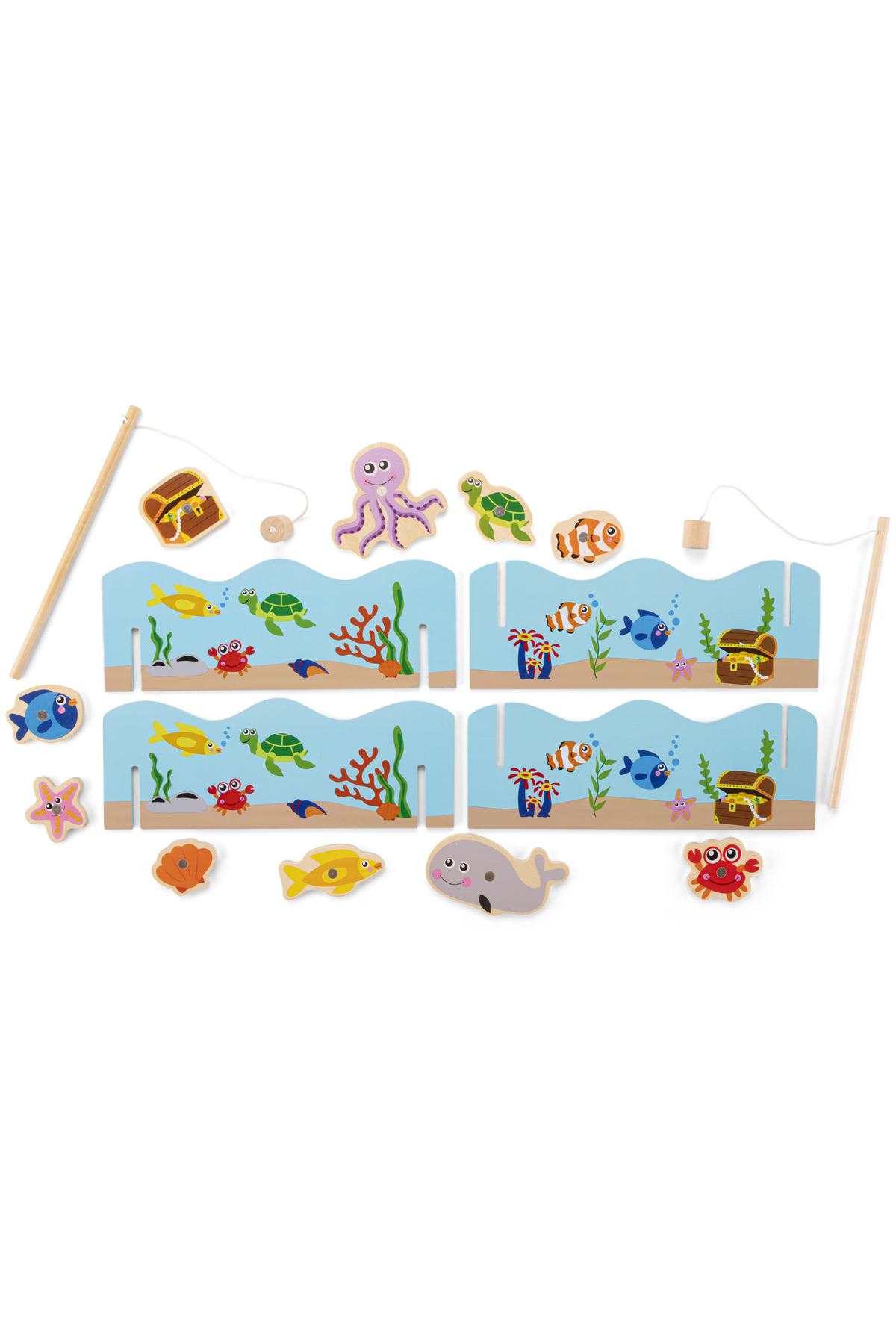 بازی چوبی ماهیگیری New Classic Toys