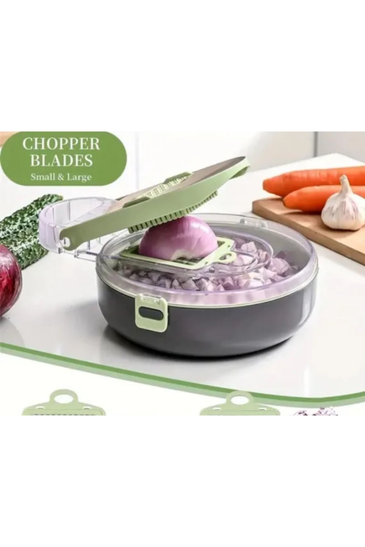 OEM-Tocător de legume multifuncțional, 9 în 1, toacă legume și fructe, model JD-2441 4