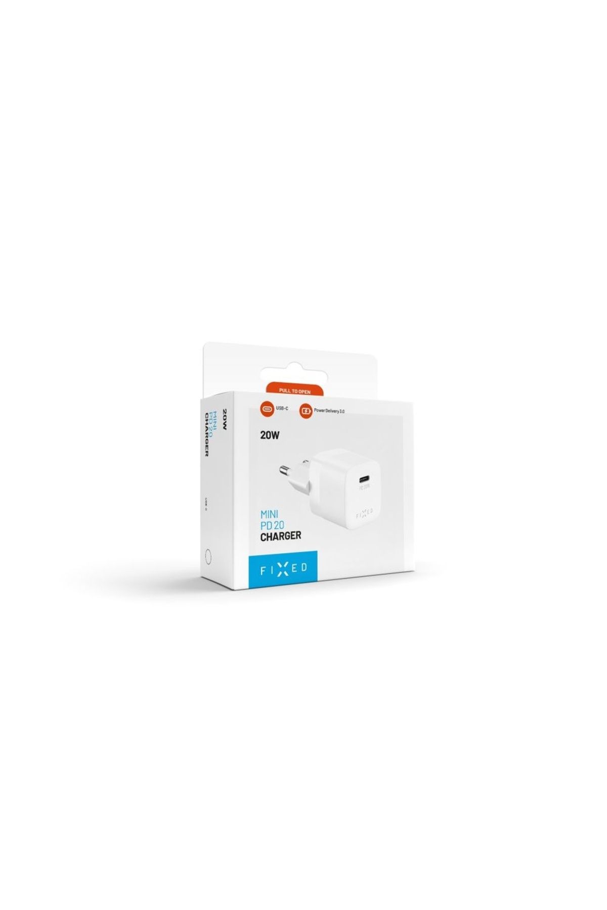 FIXED-Încărcător UE, Tip-C, 20W - Mini (FIXC20M-C-WH) - Alb 6