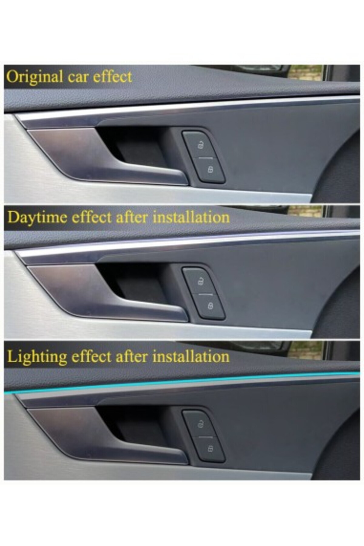Xenon Bright-Symphony wireless ambient lighting kit with LED, Acrylic 18 in 1 4
