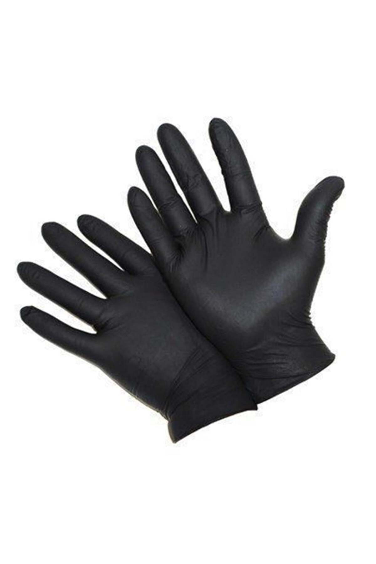 Haspet Siyah Nitril X-Large Dövme Eldiveni - Kutu — Koksal Pack — Hijyenik Eldiven (2)