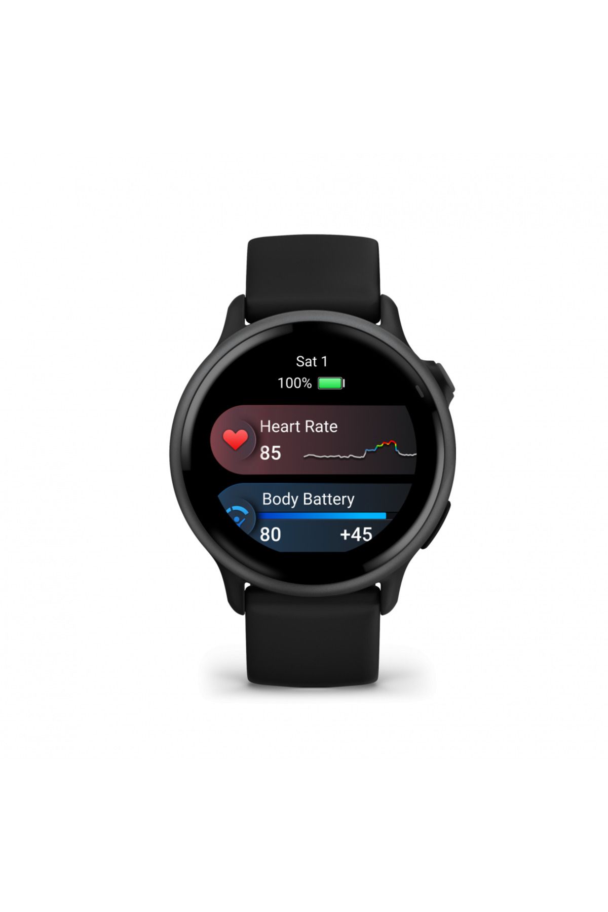 Garmin-vívoactive 6 AMOLED display watch, display size 30.4 mm, display resolution 390 x 390 3