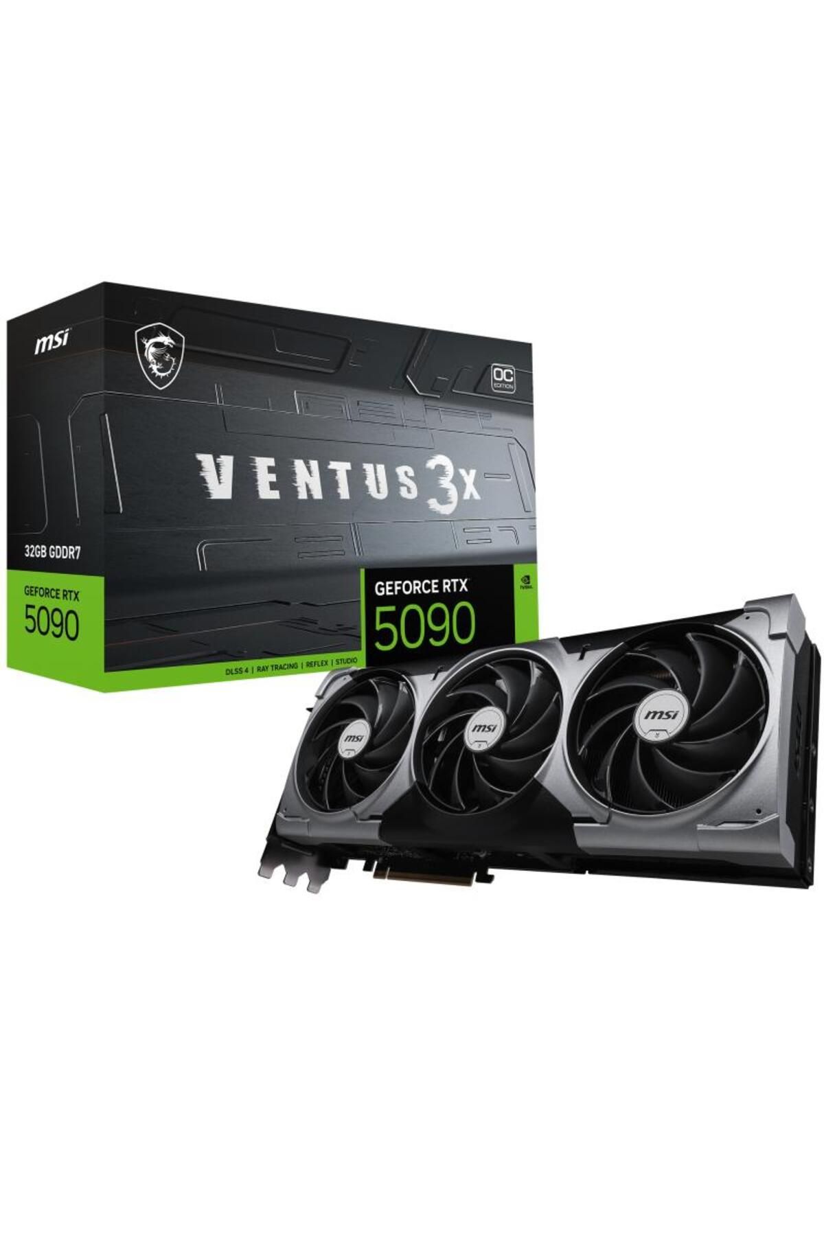 MSI-Placa Video GEFORCE RTX 5090 VANGUARD SOC 32GB GDDR7 512 bit, PCIE 5.0, 3x DP 1x HDMI 2