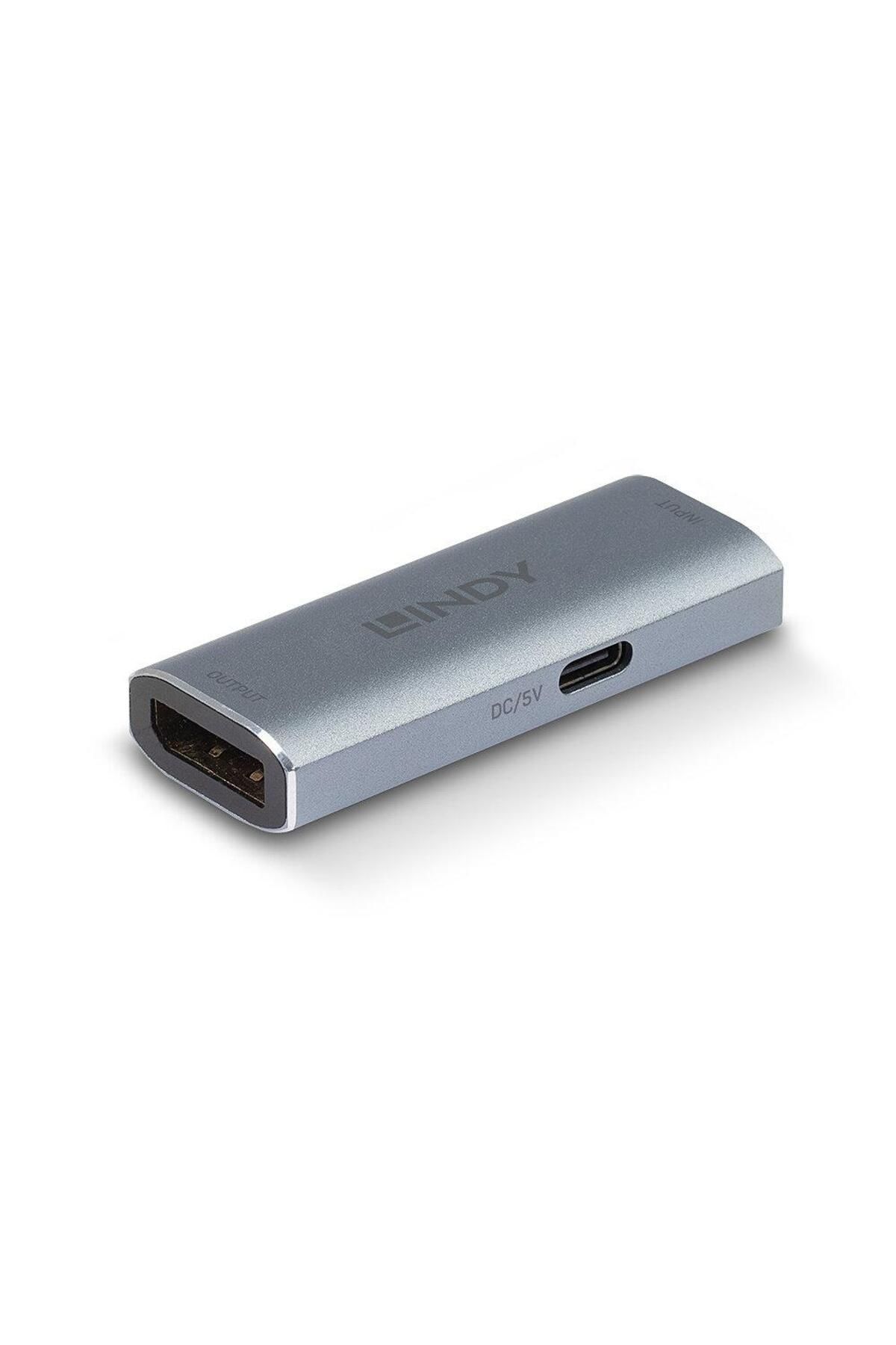 LİNDY-DisplayPort 1.4 Repeater adapter, supported bandwidth 32.4 Gbps, maximum resolution 7 3