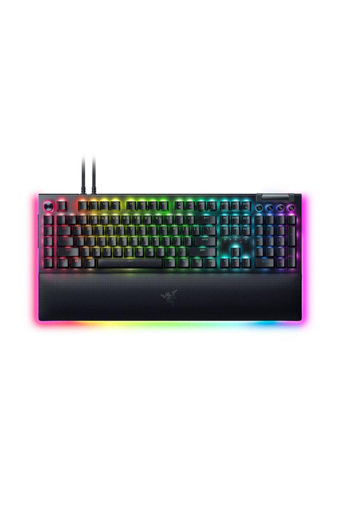 RAZER-BlackWidow V4 Pro - Mechanical Gaming Keyboard (Green Switch) - US Layout 3