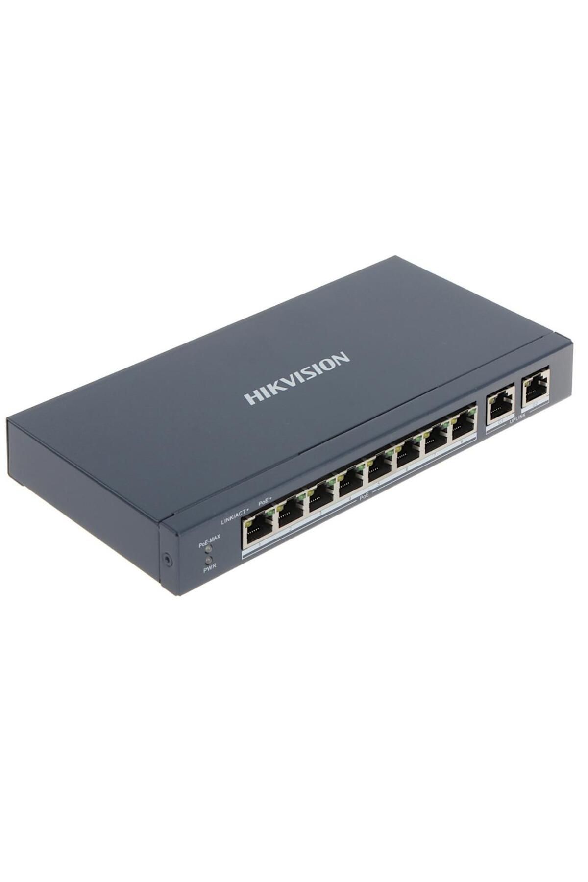 Hikvision-Switch DS-3E0310P-E/M, 8-port, PoE 1