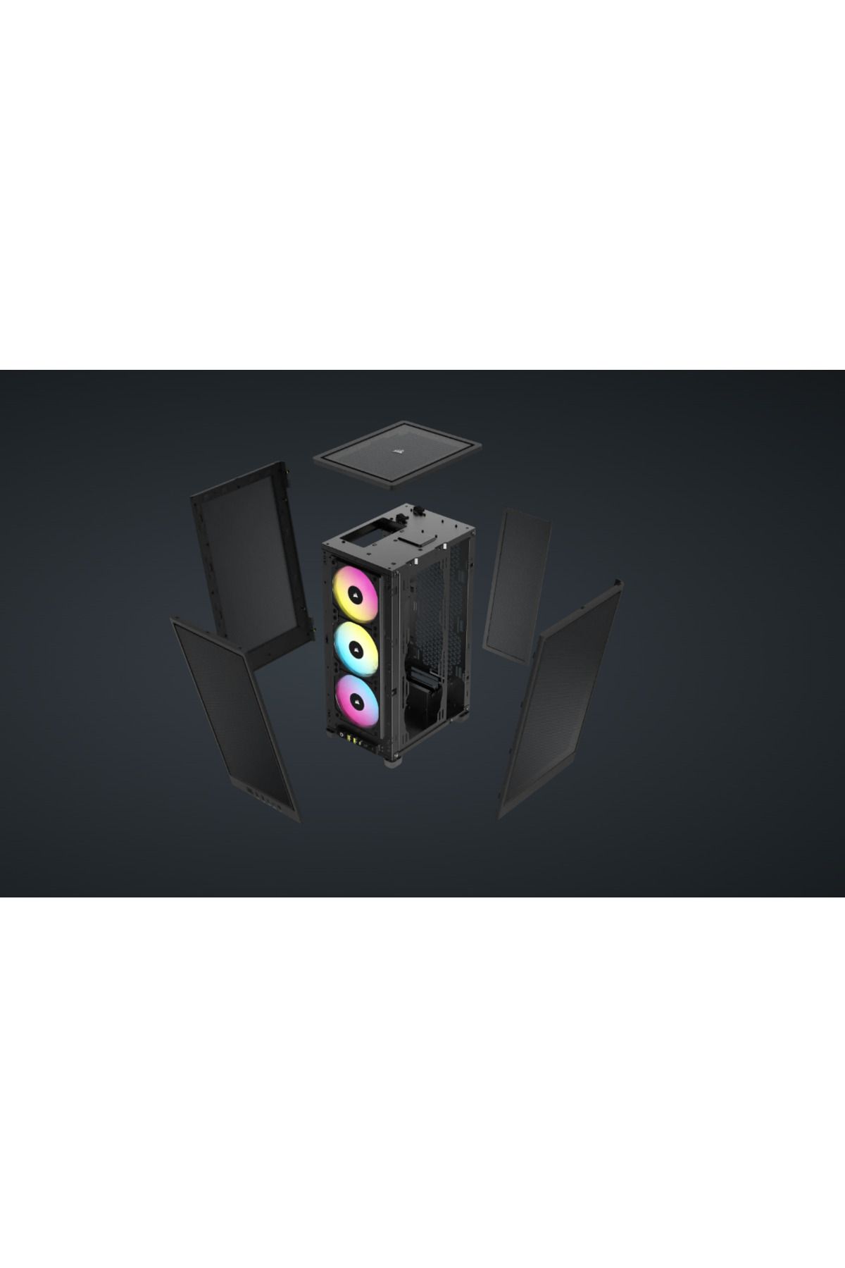 Corsair-2000D Airflow RGB Mini-ITX Case BLACK 3