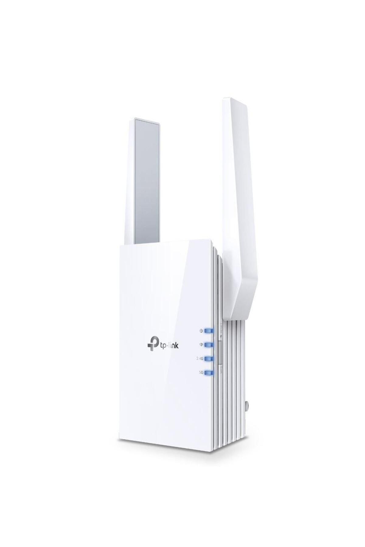 TP-LINK-AX3000 Wi-Fi Mesh Range Extender, RE705X, 1 Port Ethernet Gigabit, 2 Antene externe, St 1