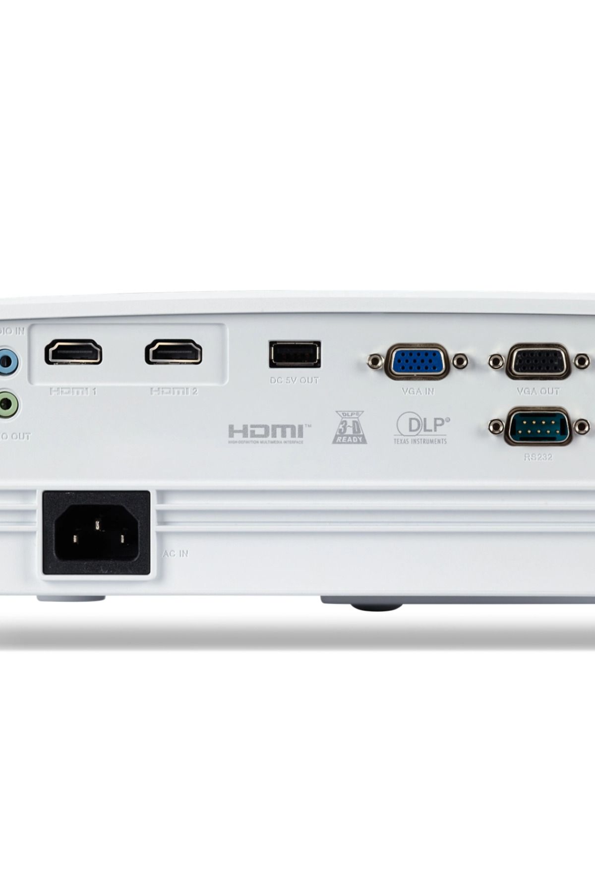 ACER-P1257i video projector, DLP 3D ready, 4800 lumens/ 3600 lumens, XGA 1024* 768, up to WU 2