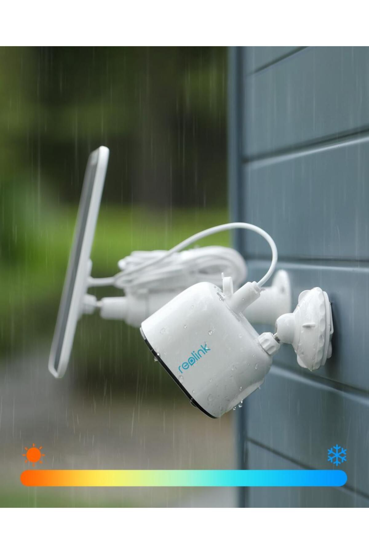 ReoLink-Argus 3 Pro surveillance camera with solar panel; B330 Sensor: 1/2.7 CMOS Resolution v 3